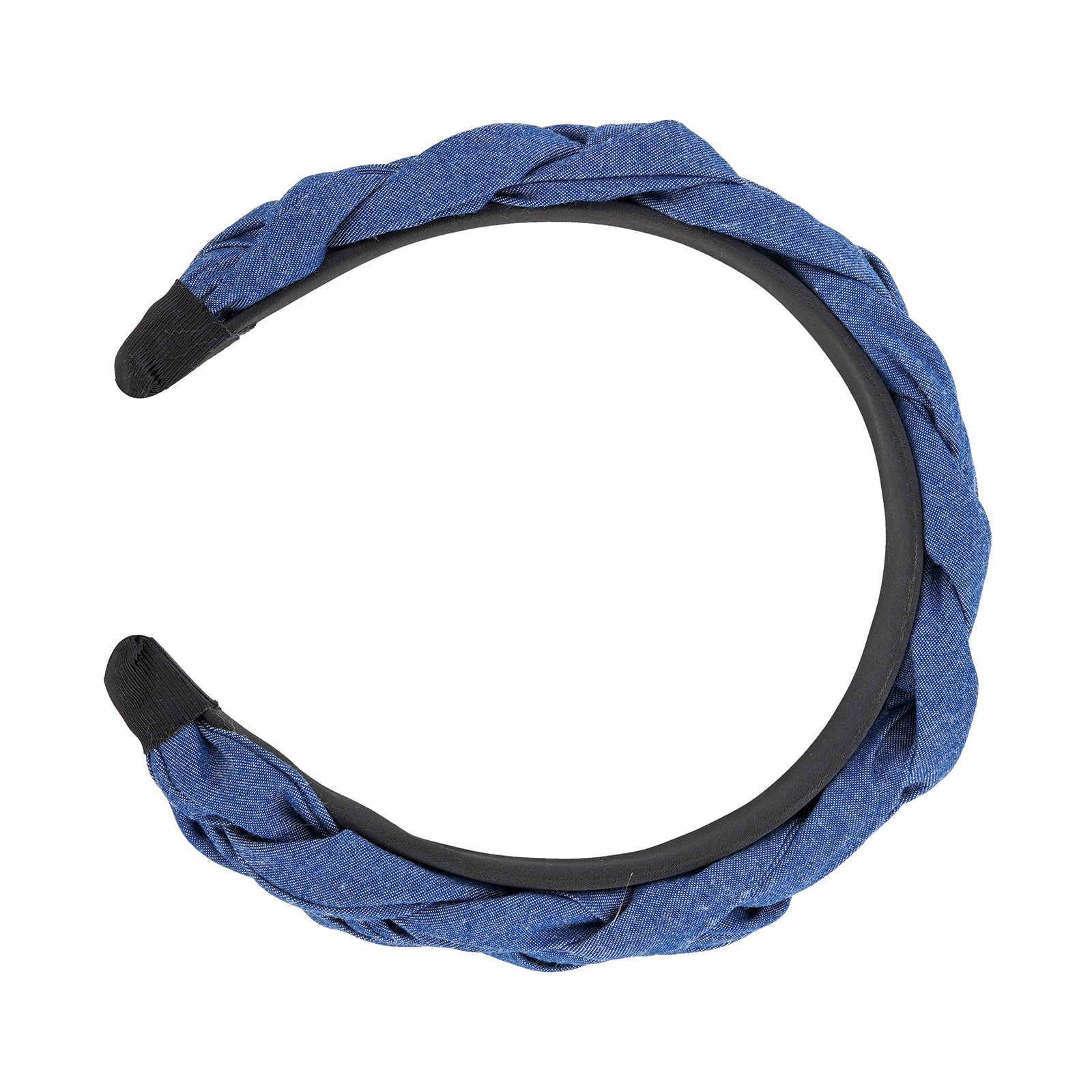 Lassie Braided Navy Blue Hairband - Image 5