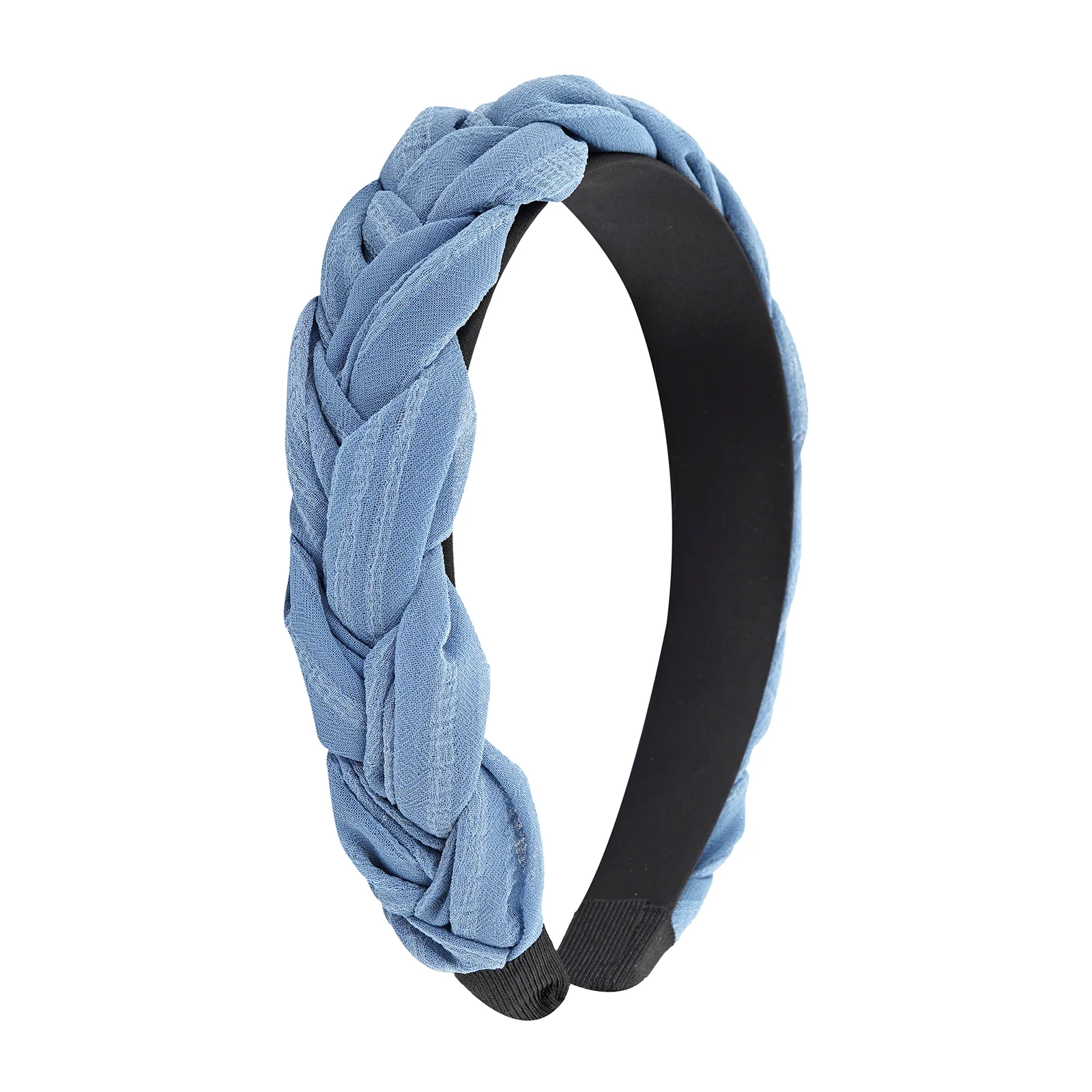 Lassie Braided Pale Blue Hairband - Image 4