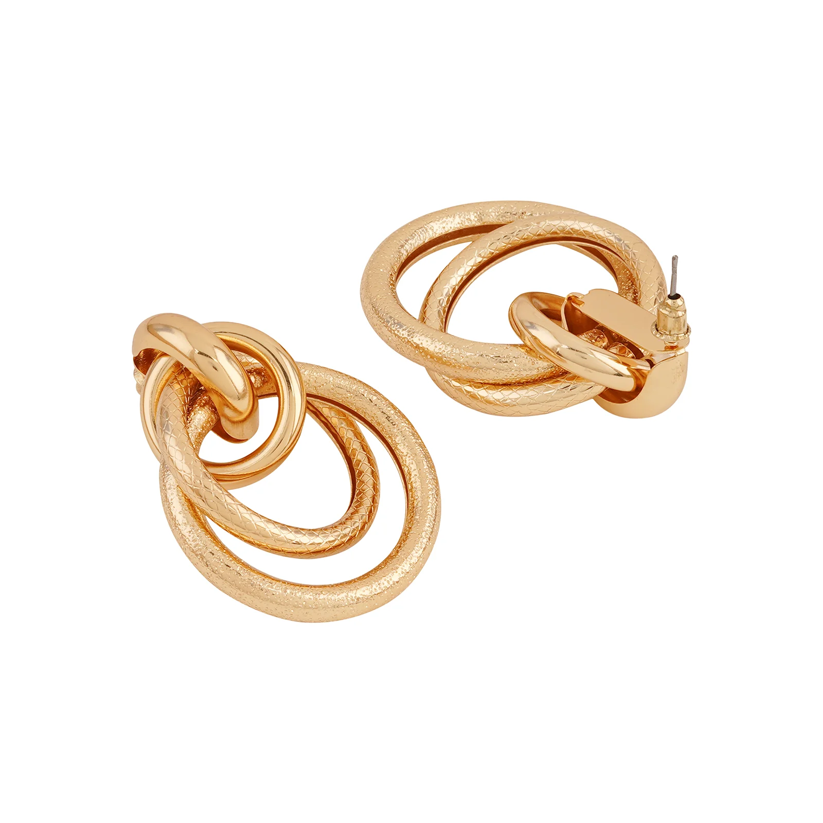 Leandra Gold Earrings - Image 5
