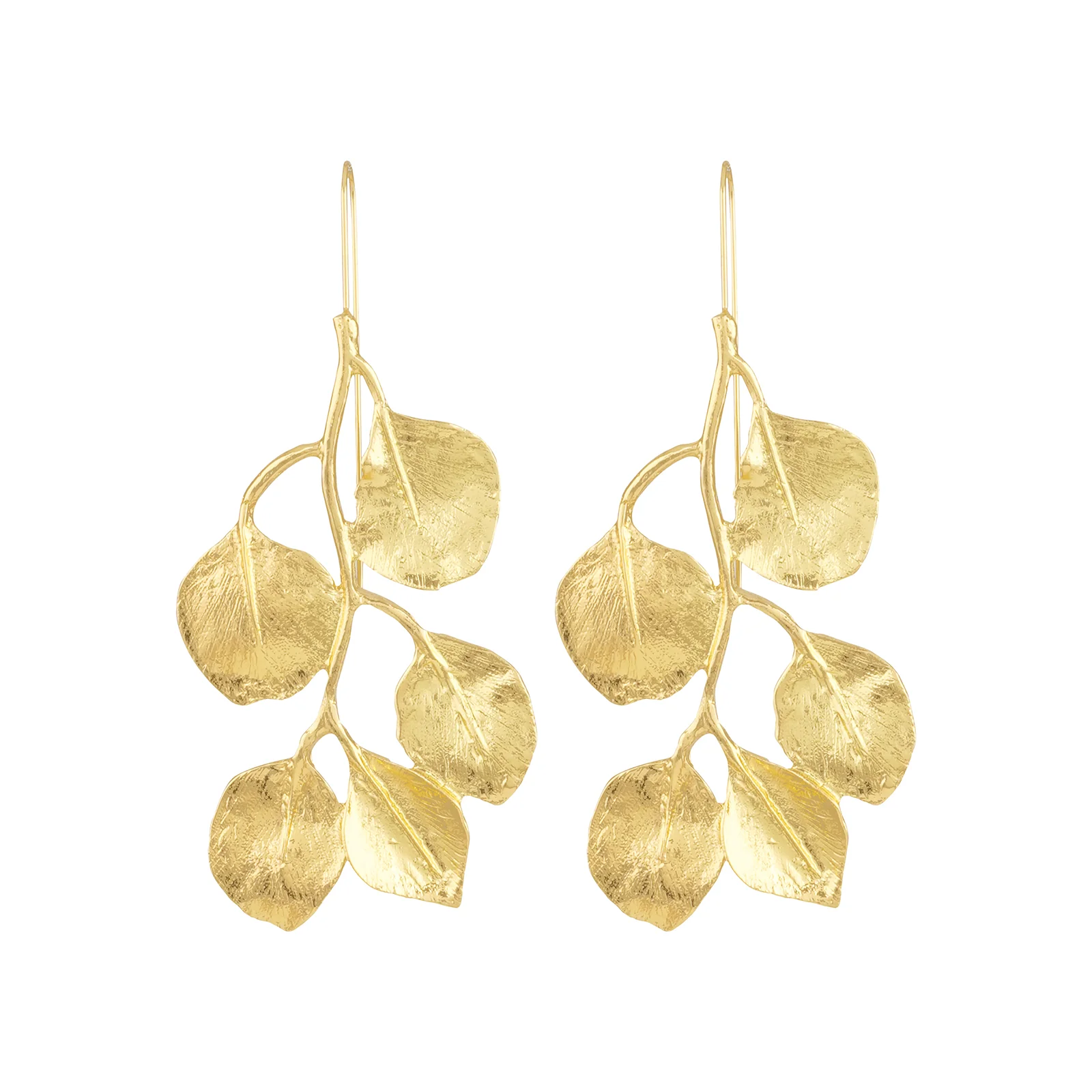 Leda Gold Earrings - Image 3