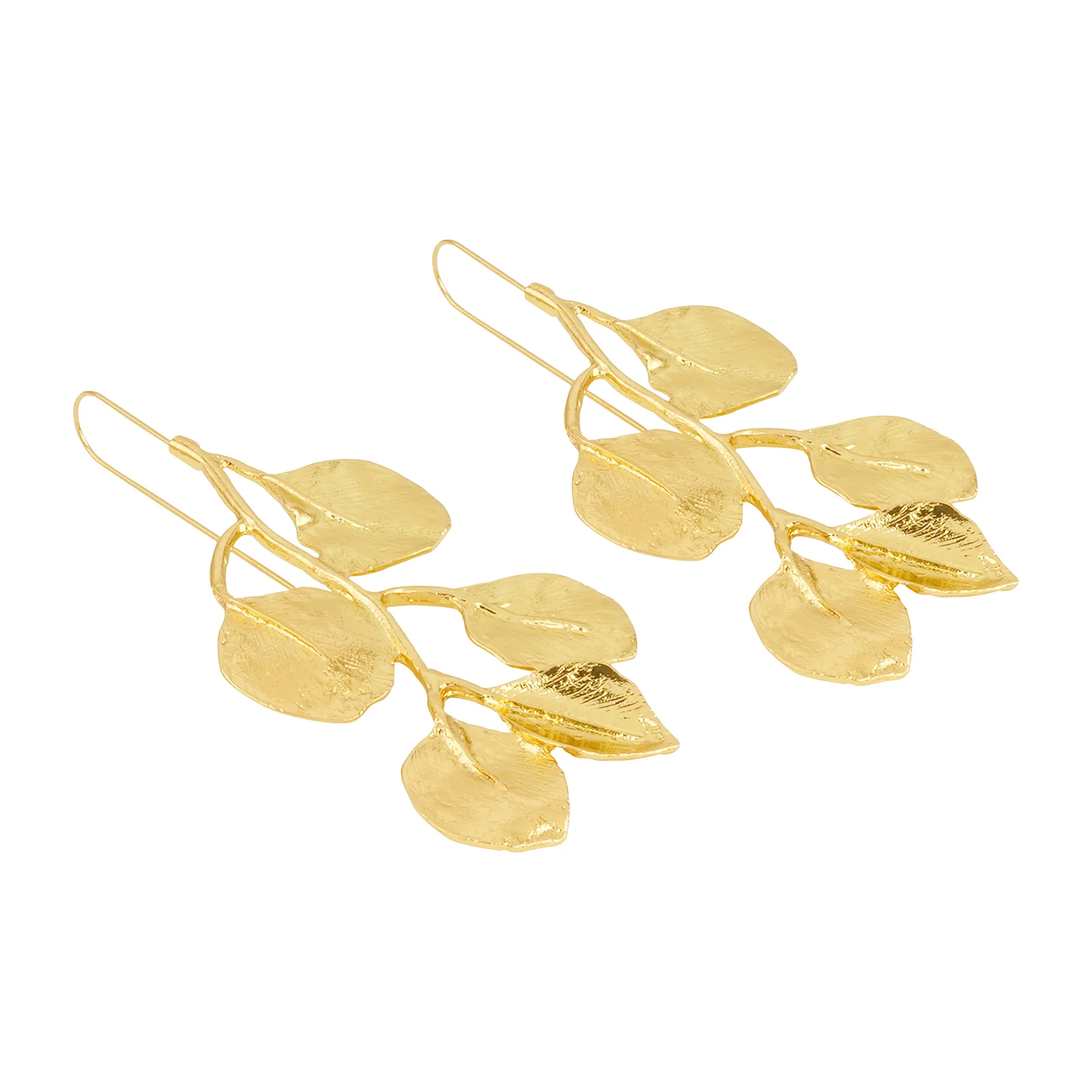 Leda Gold Earrings - Image 4