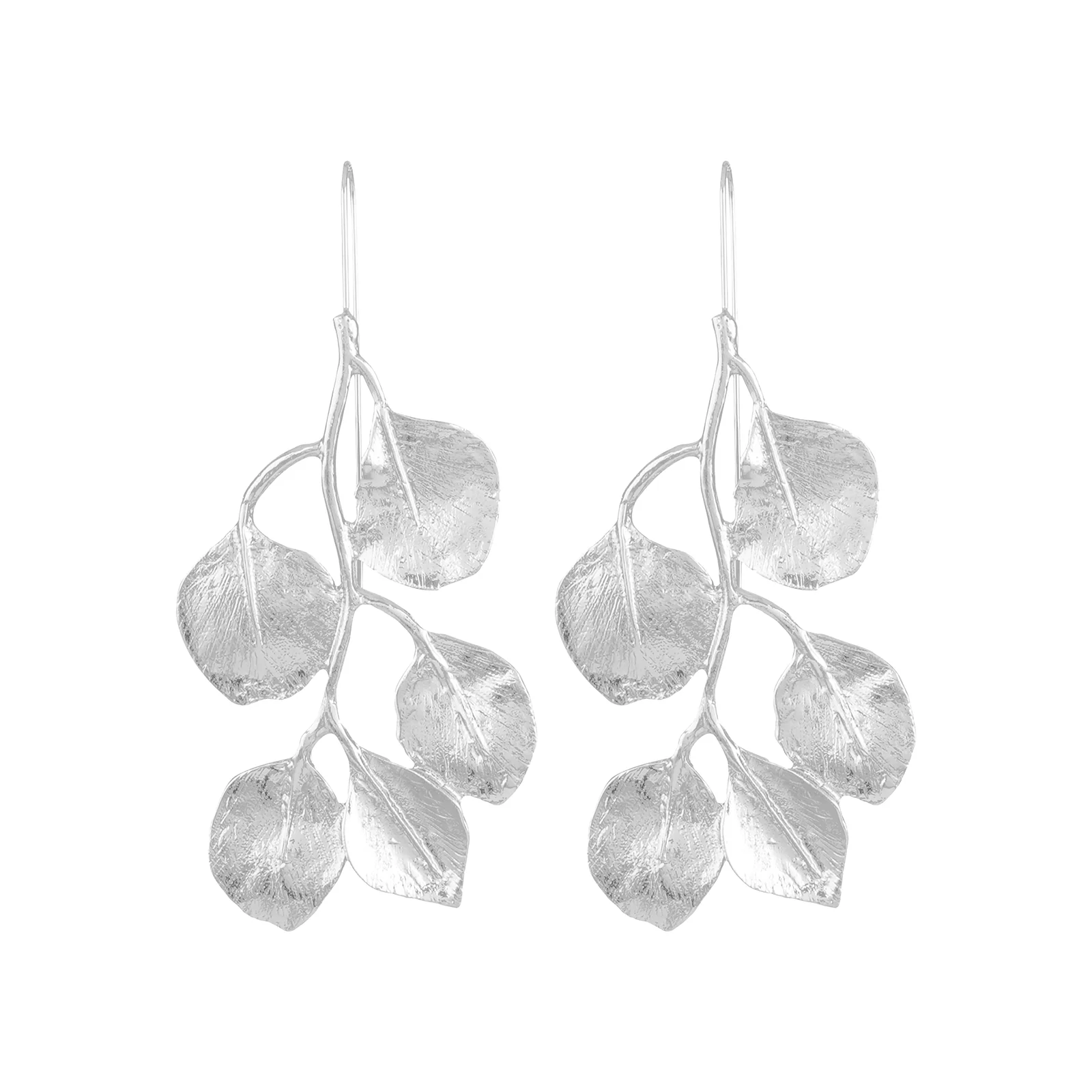 Leda Silver Earrings - Image 3