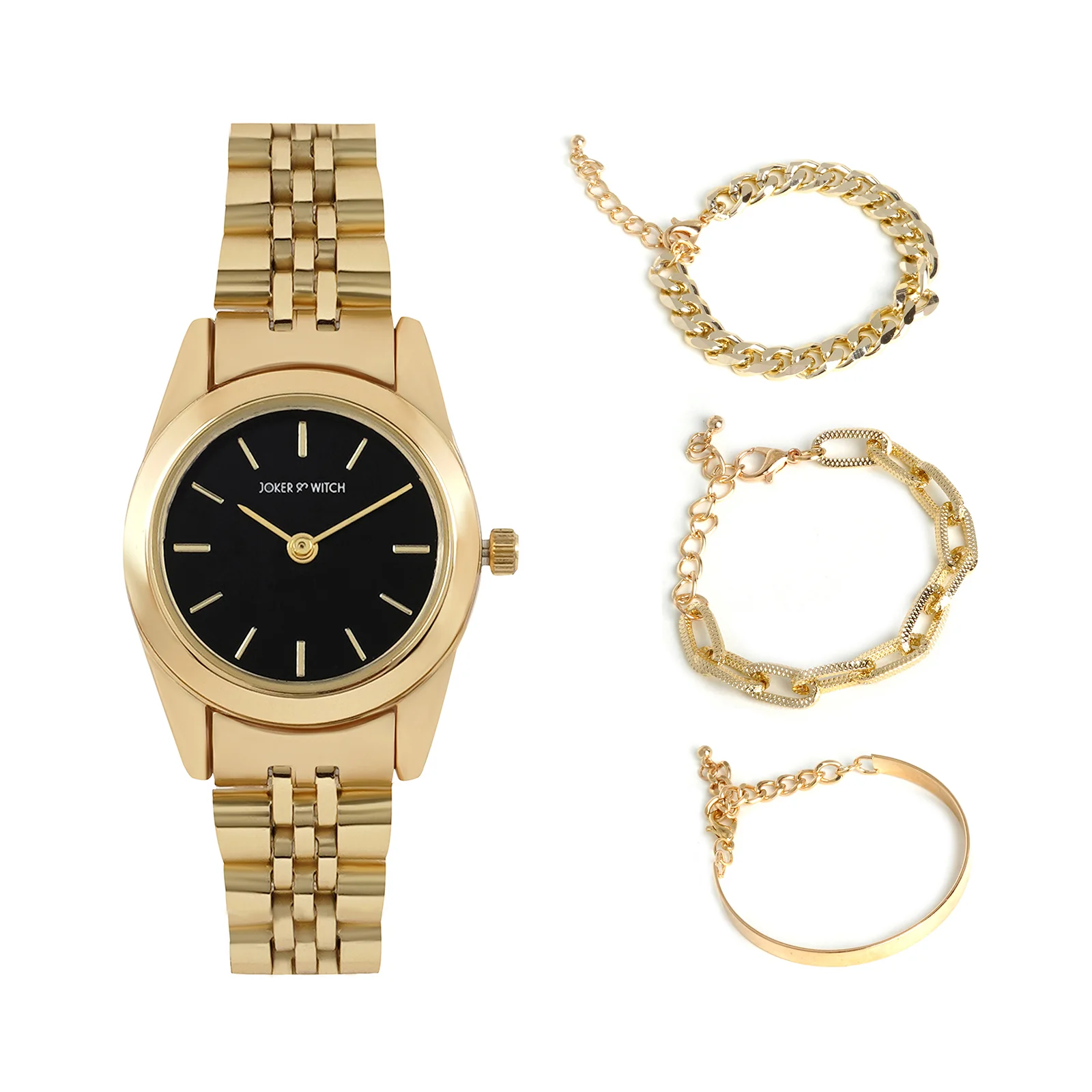 Leia Gold Watch Bracelet Stack - Image 2