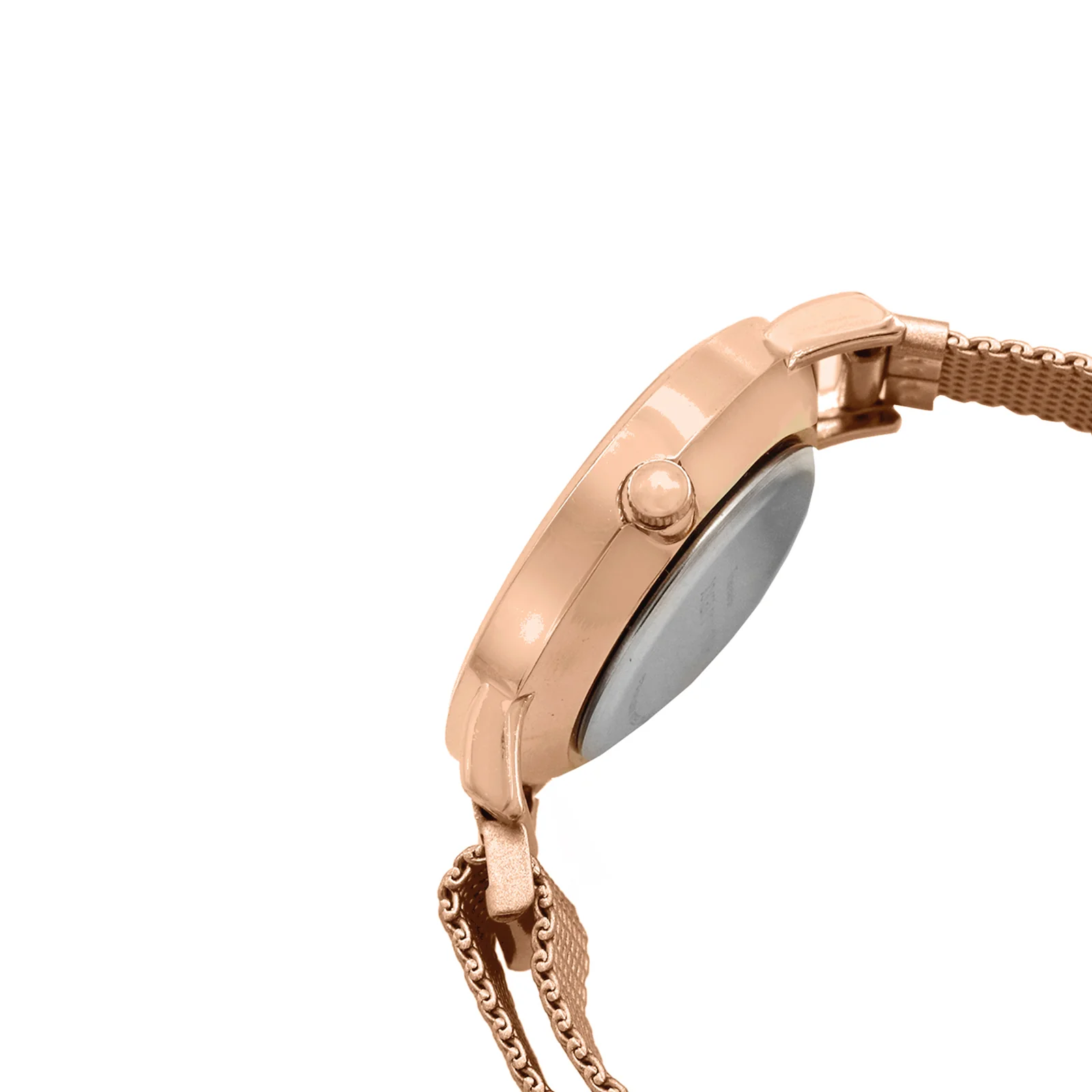 Mini Lexi Grey Small Dial Rose Gold Magnetic Strap Women's Watch - Image 3