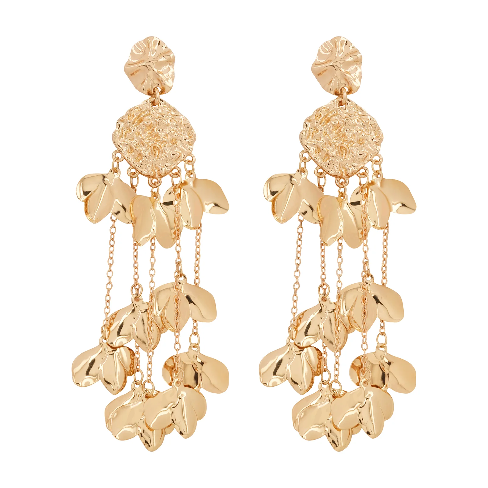 Lilian Gold Earrings - Image 3