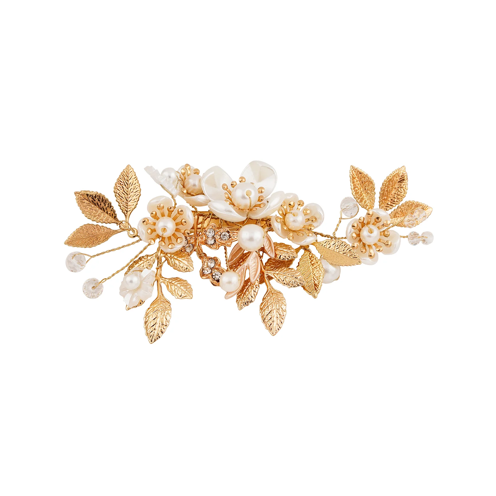 Lilya Gold Rose Hairpin - Image 3