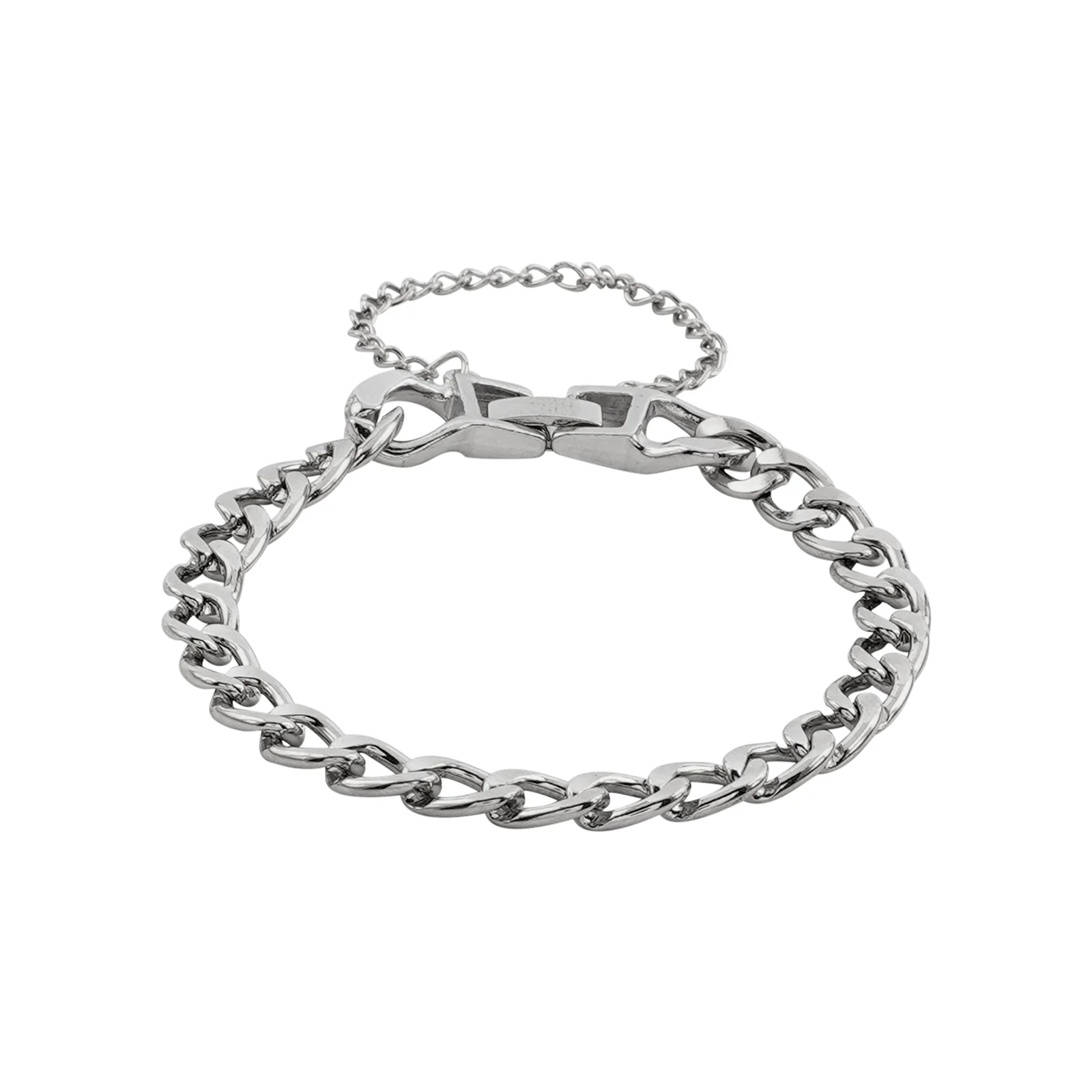 Link Men Silver Bracelet - Image 4