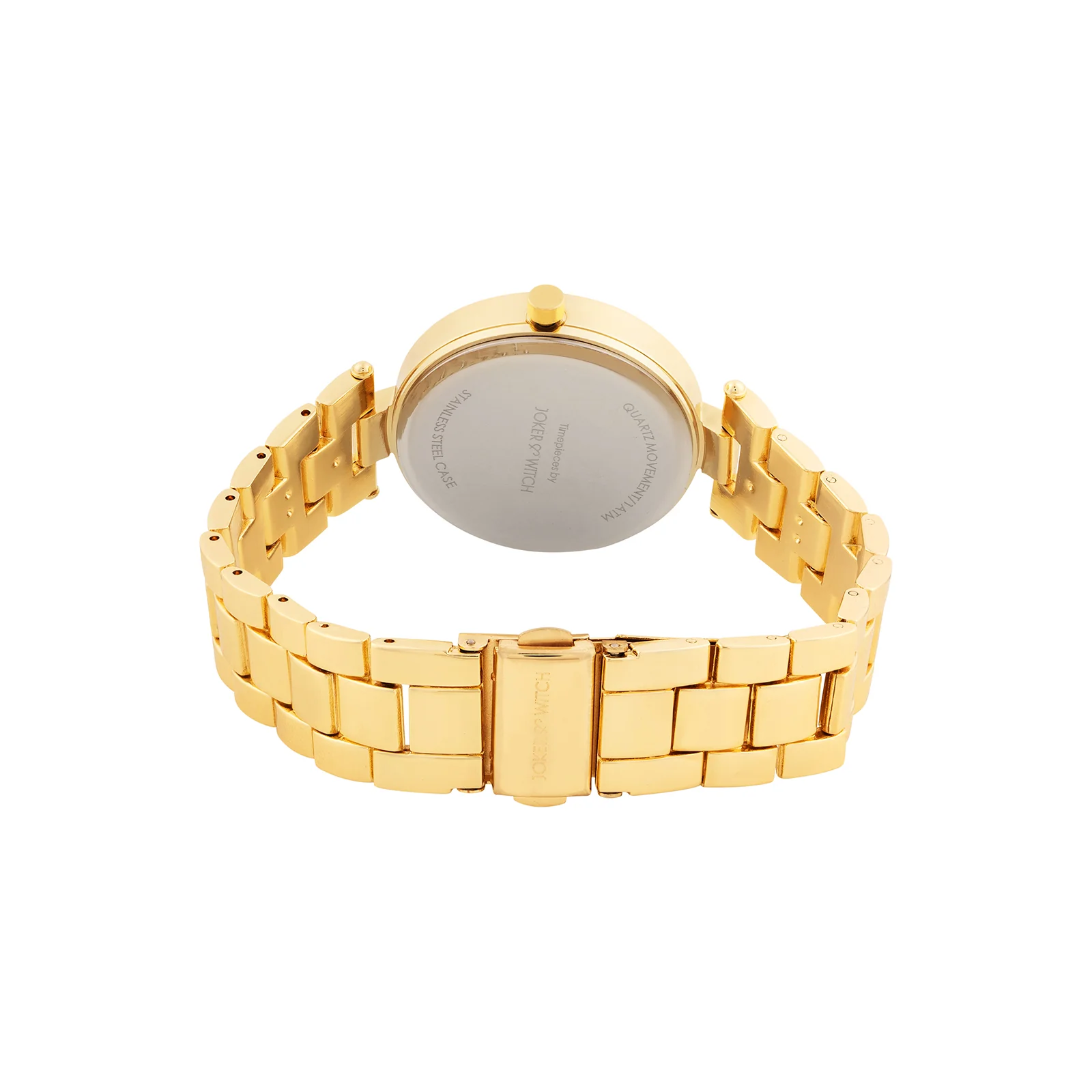 Liora Gold Medium Dial Linked Chain Strap Women's Watch - Image 6