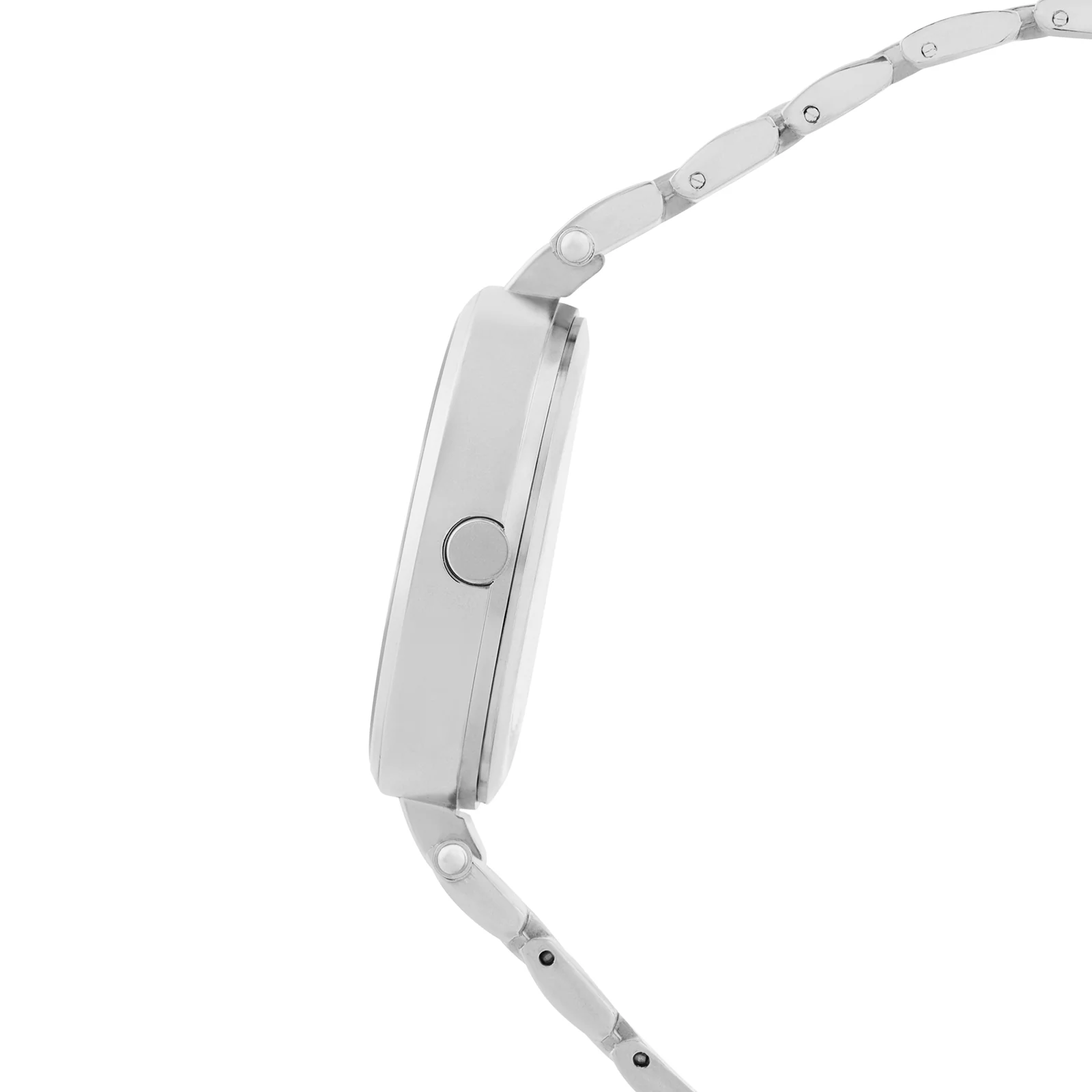 Liora Black Medium Dial Silver Linked Chain Strap Women's Watch - Image 5
