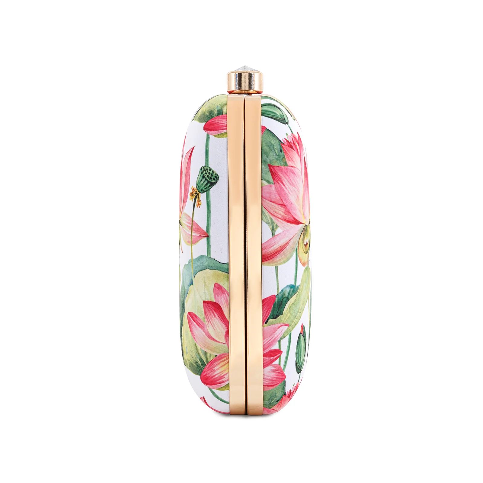 Love Blossom Multicolour Printed Clutch - Image 6