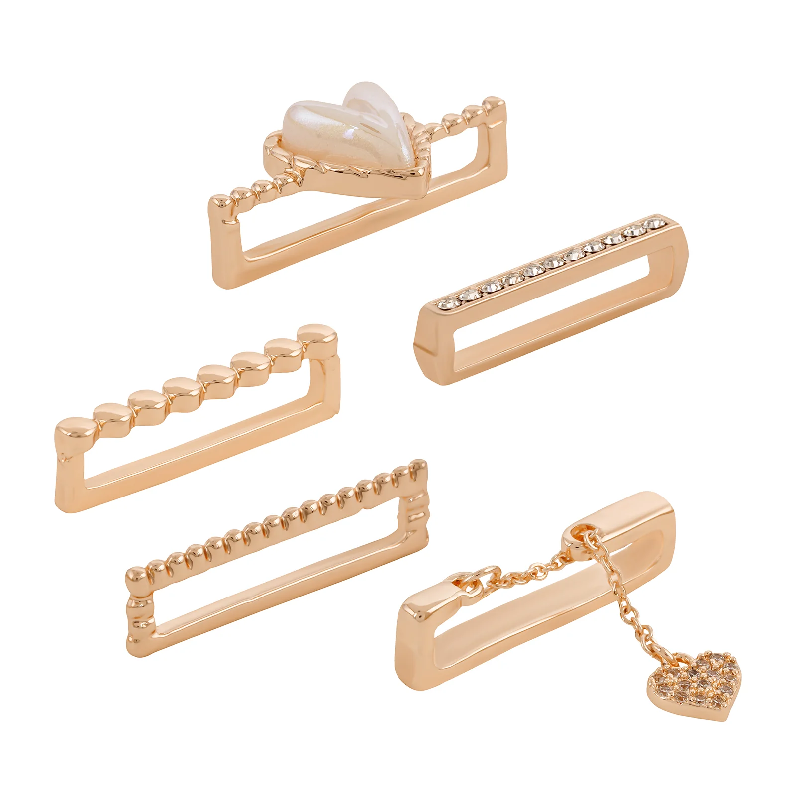 Love Land Gold Ring Watch Charm - Image 5