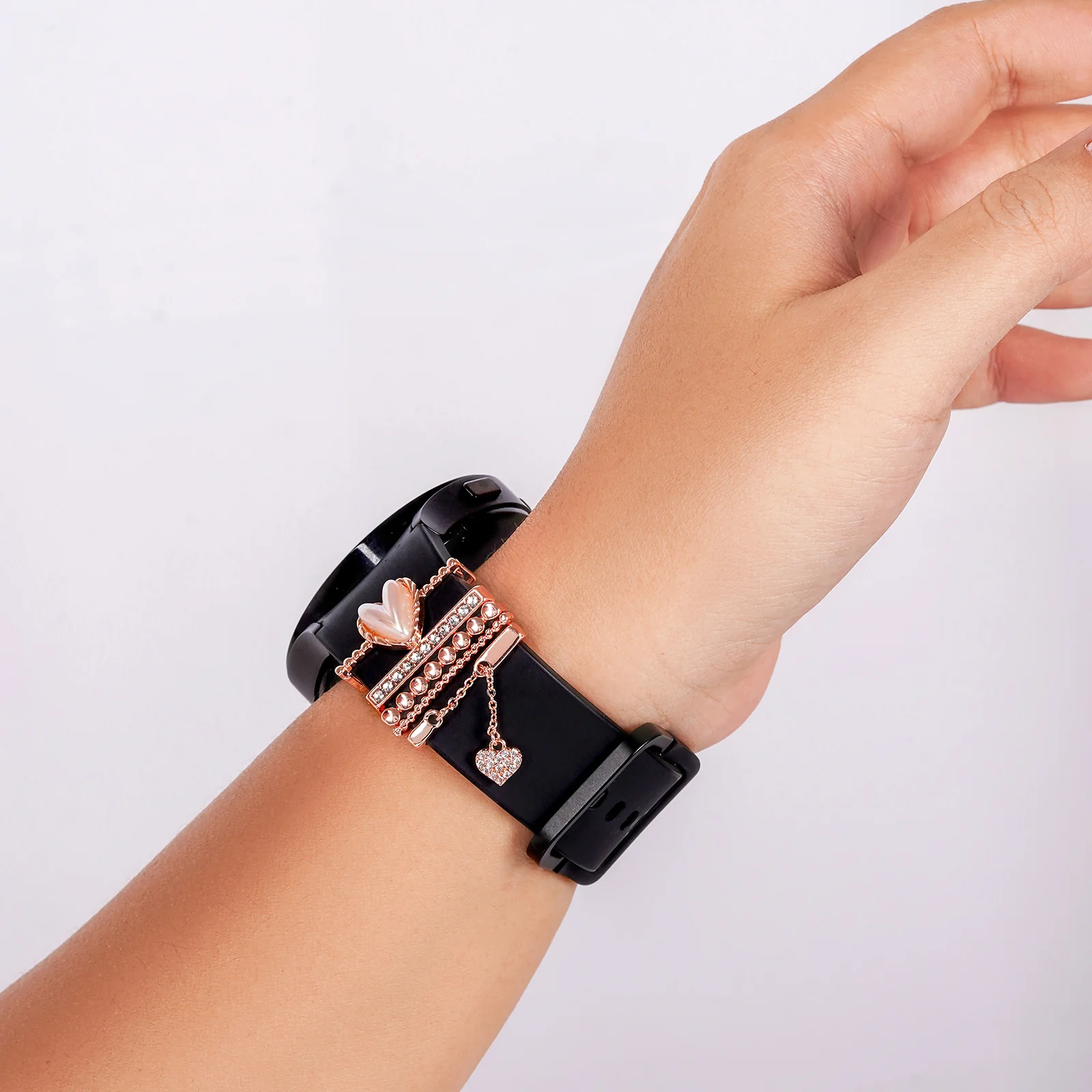 Love Land Rosegold Ring Watch Charm - Image 2