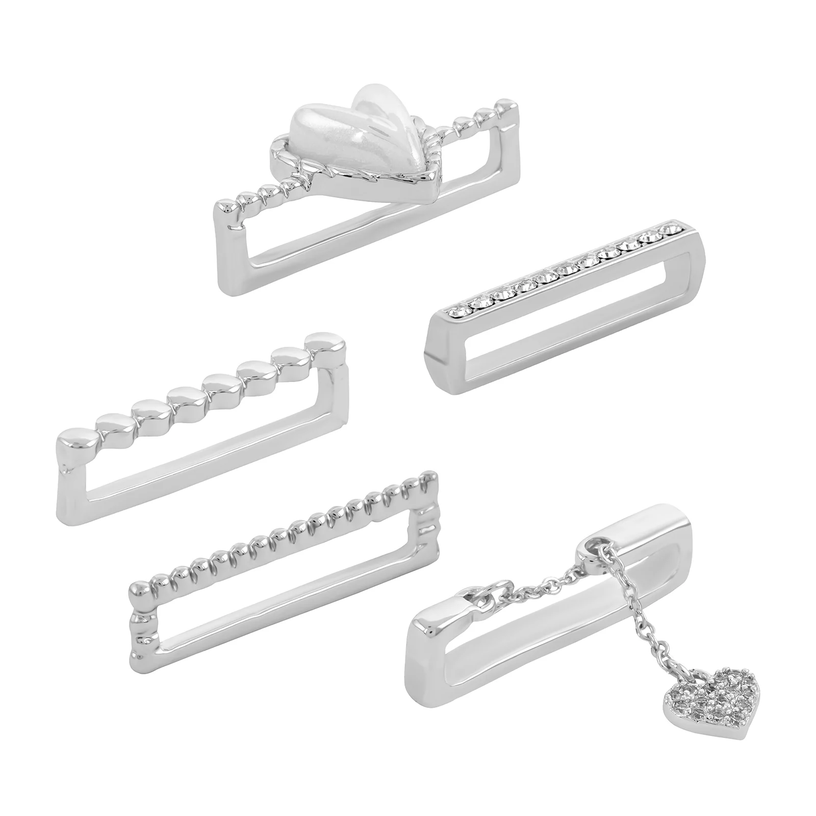 Love Land Silver Ring Watch Charm - Image 3