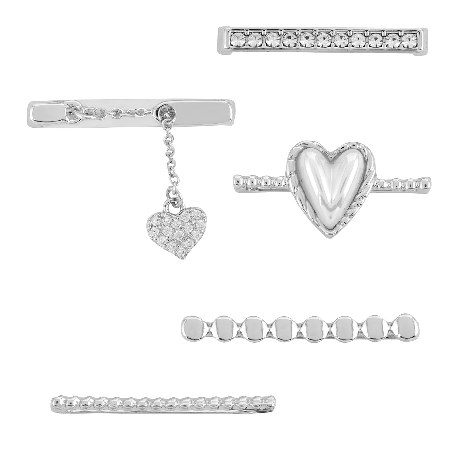 Love Land Silver Ring Watch Charm - Image 4
