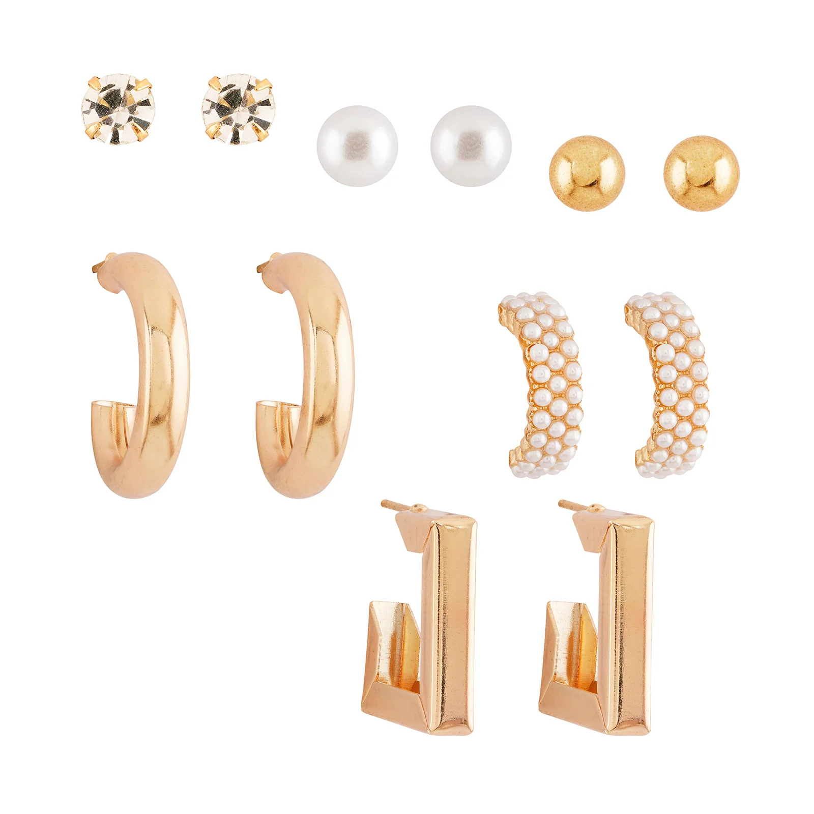 Love Song Gold Earring Set - Image 3