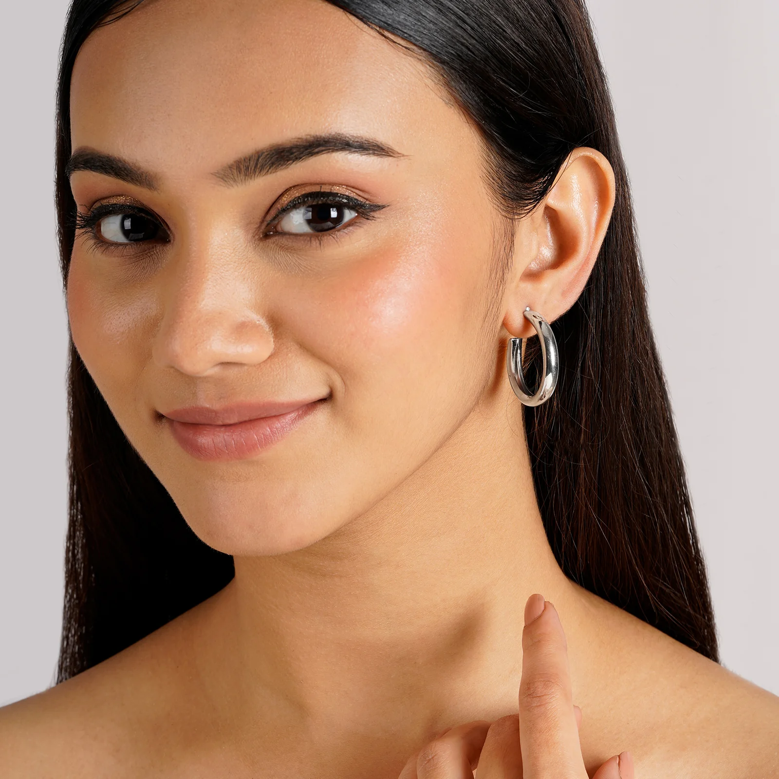 Love Song Silver Earring Set - Image 2