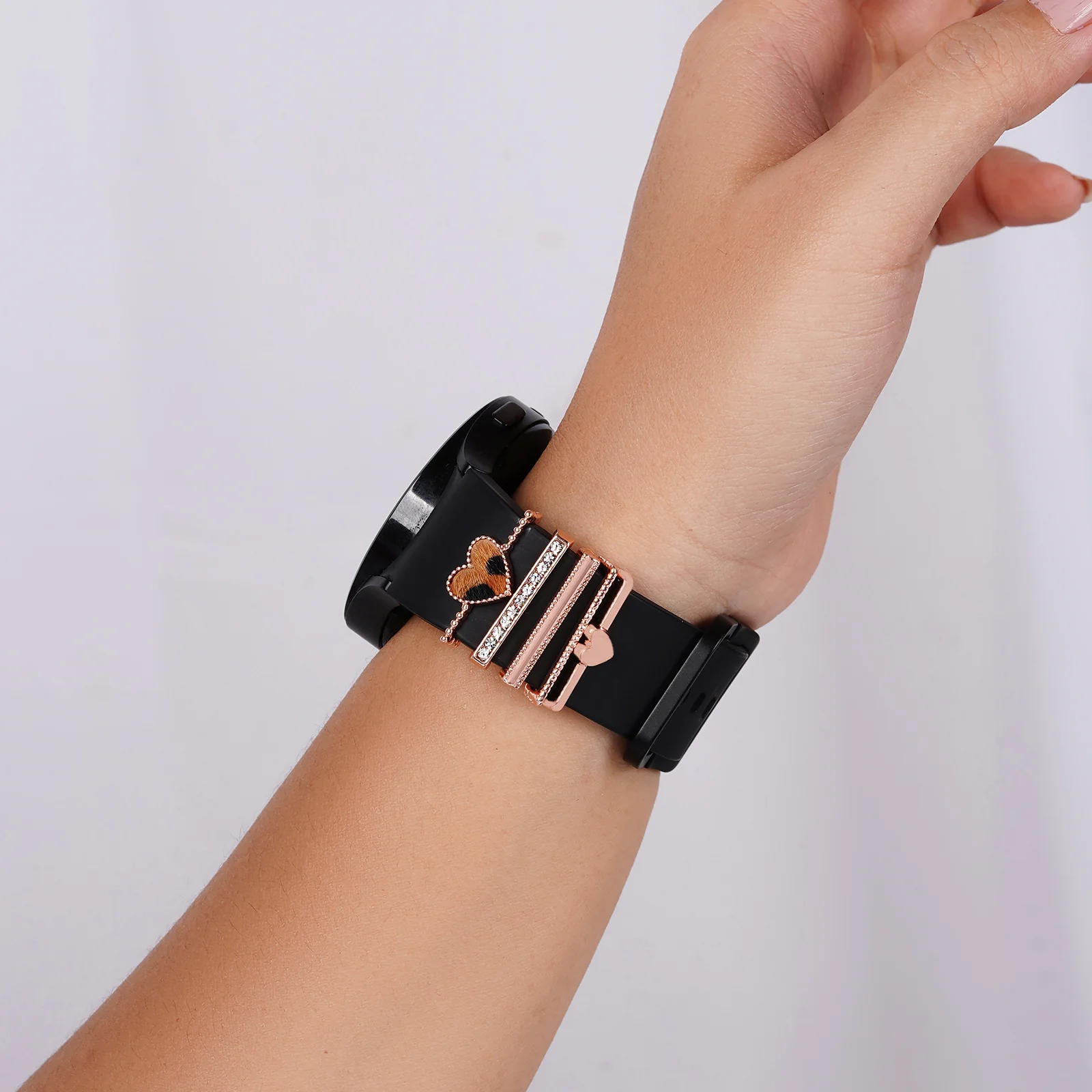 Love Spell Rosegold Ring Watch Charm - Image 2