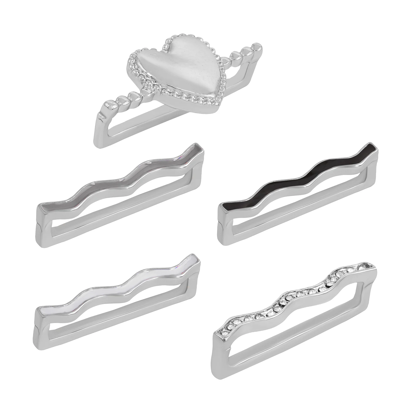 Love Whispers Silver Ring Watch Charm - Image 4