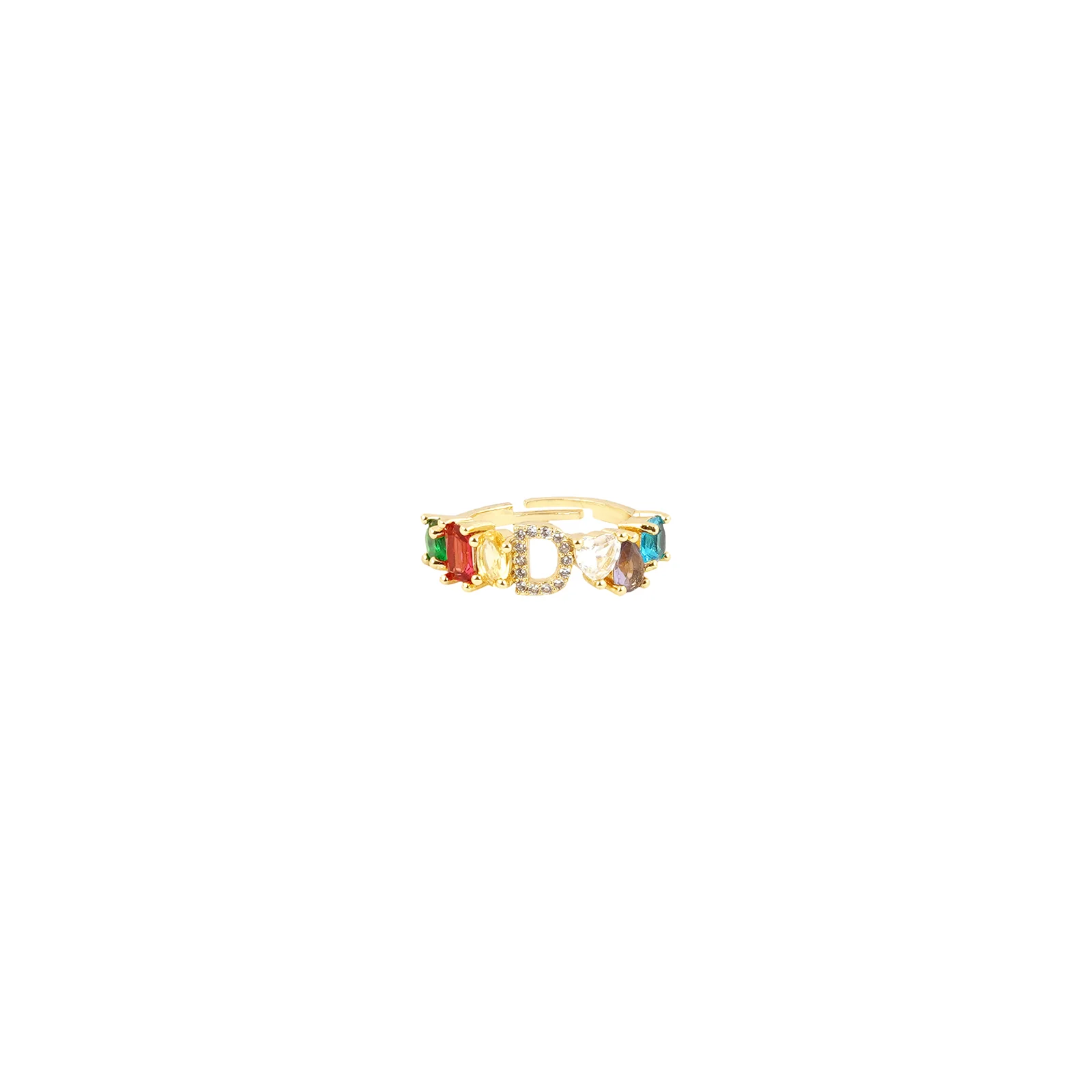 Lowe Multicolour Alphabet D Ring - Image 3