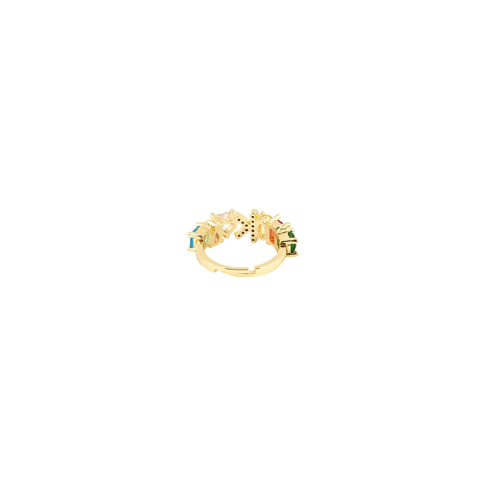Lowe Multicolour Alphabet K Ring - Image 5