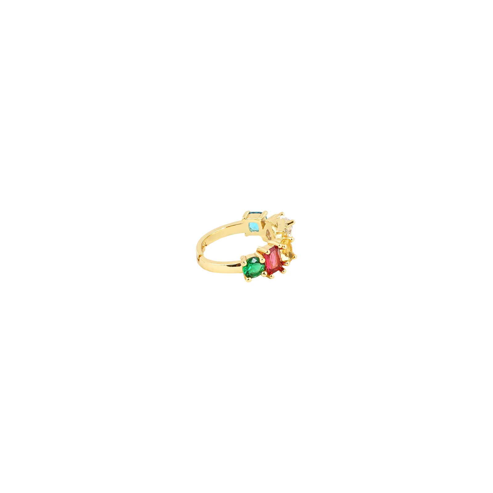 Lowe Multicolour Alphabet Q Ring - Image 4