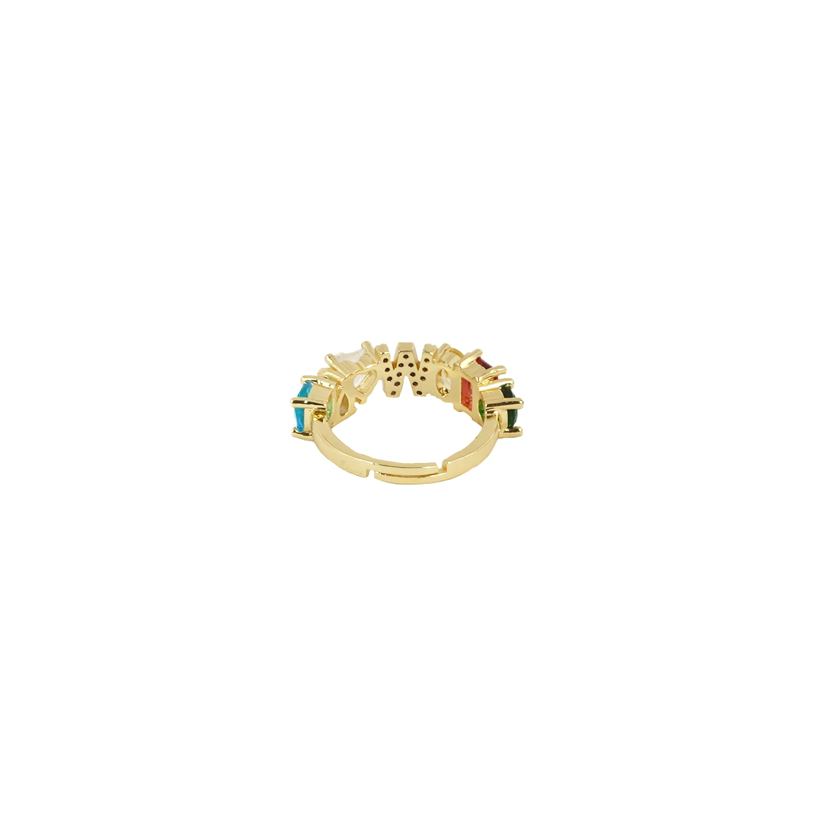 Lowe Multicolour Alphabet W Ring - Image 5