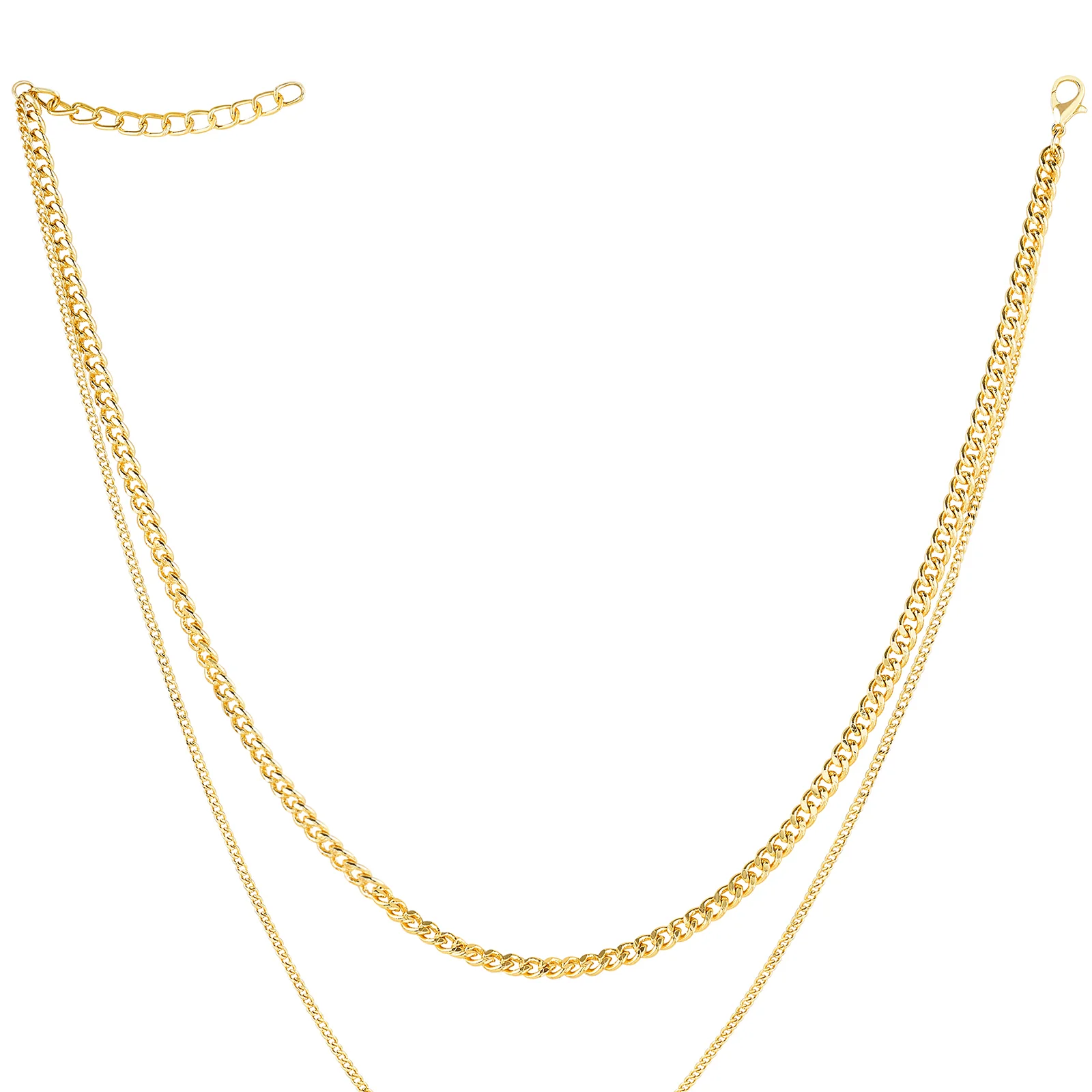 Luciya Monogram Gold Necklace - Image 5