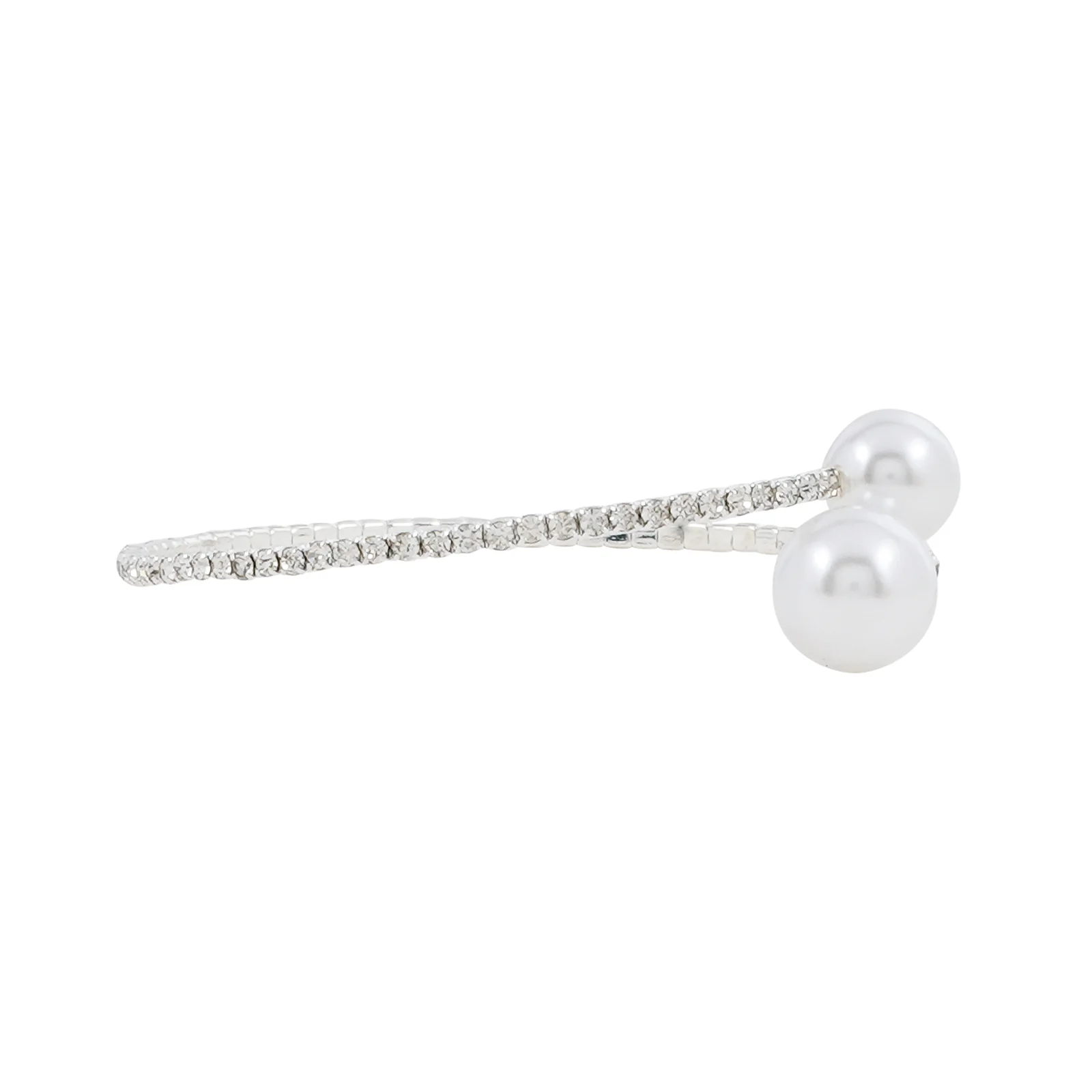 Lula Pearl Silver Bracelet - Image 4