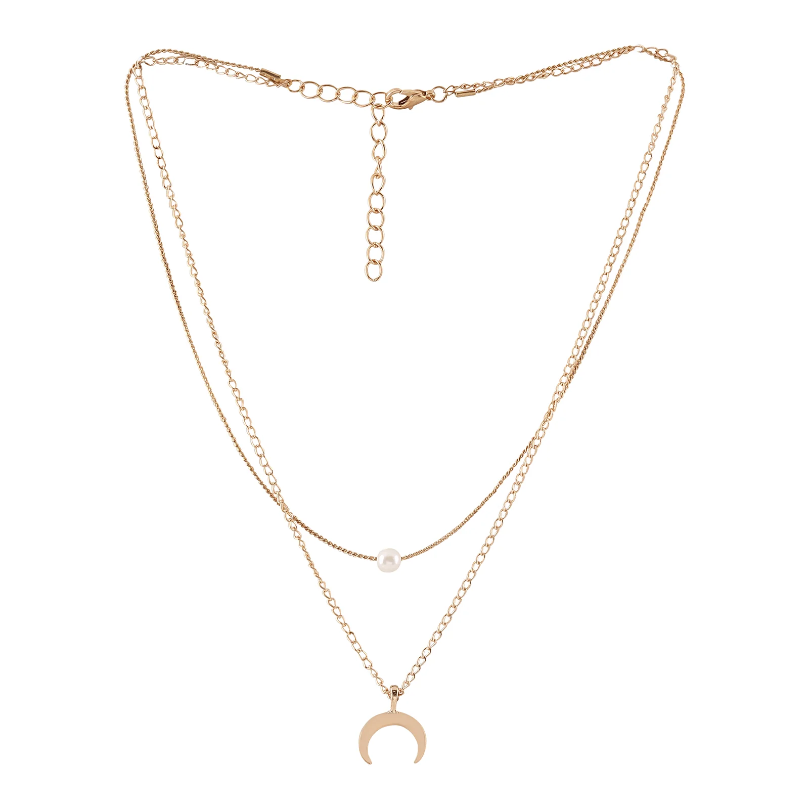 Lunaire Gold Layered Necklace - Image 3