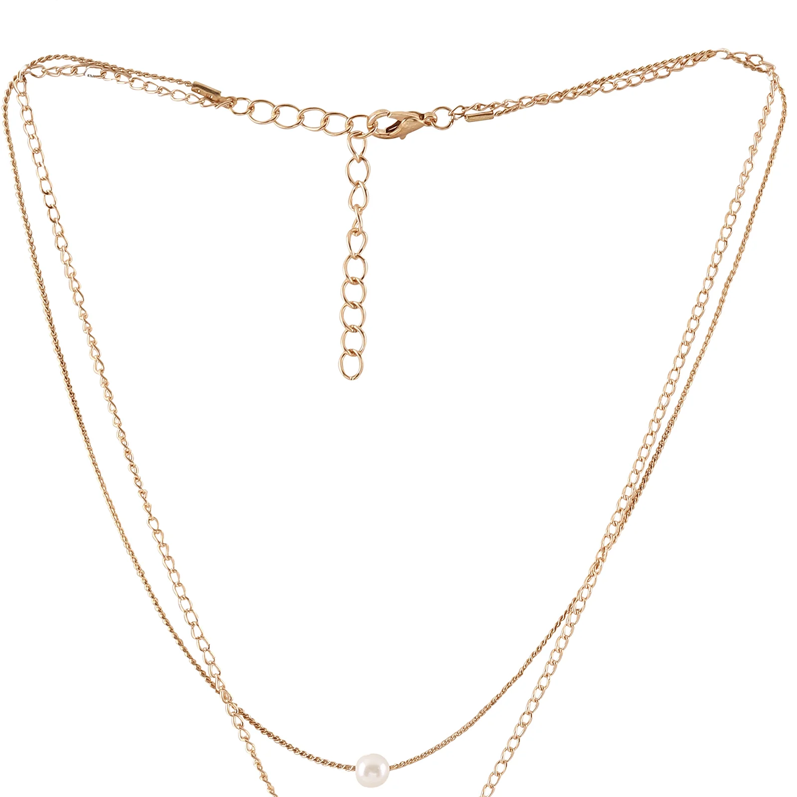 Lunaire Gold Layered Necklace - Image 5