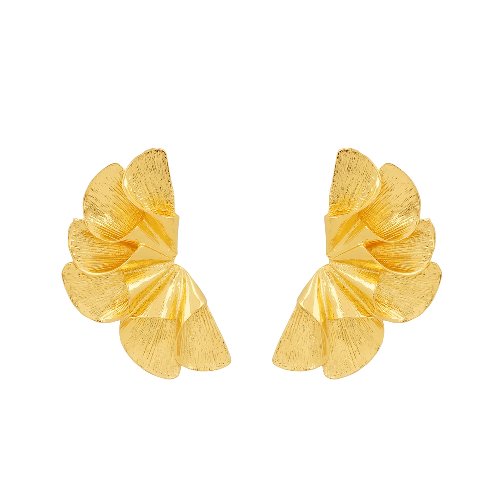 Lycoris Gold Earrings - Image 3