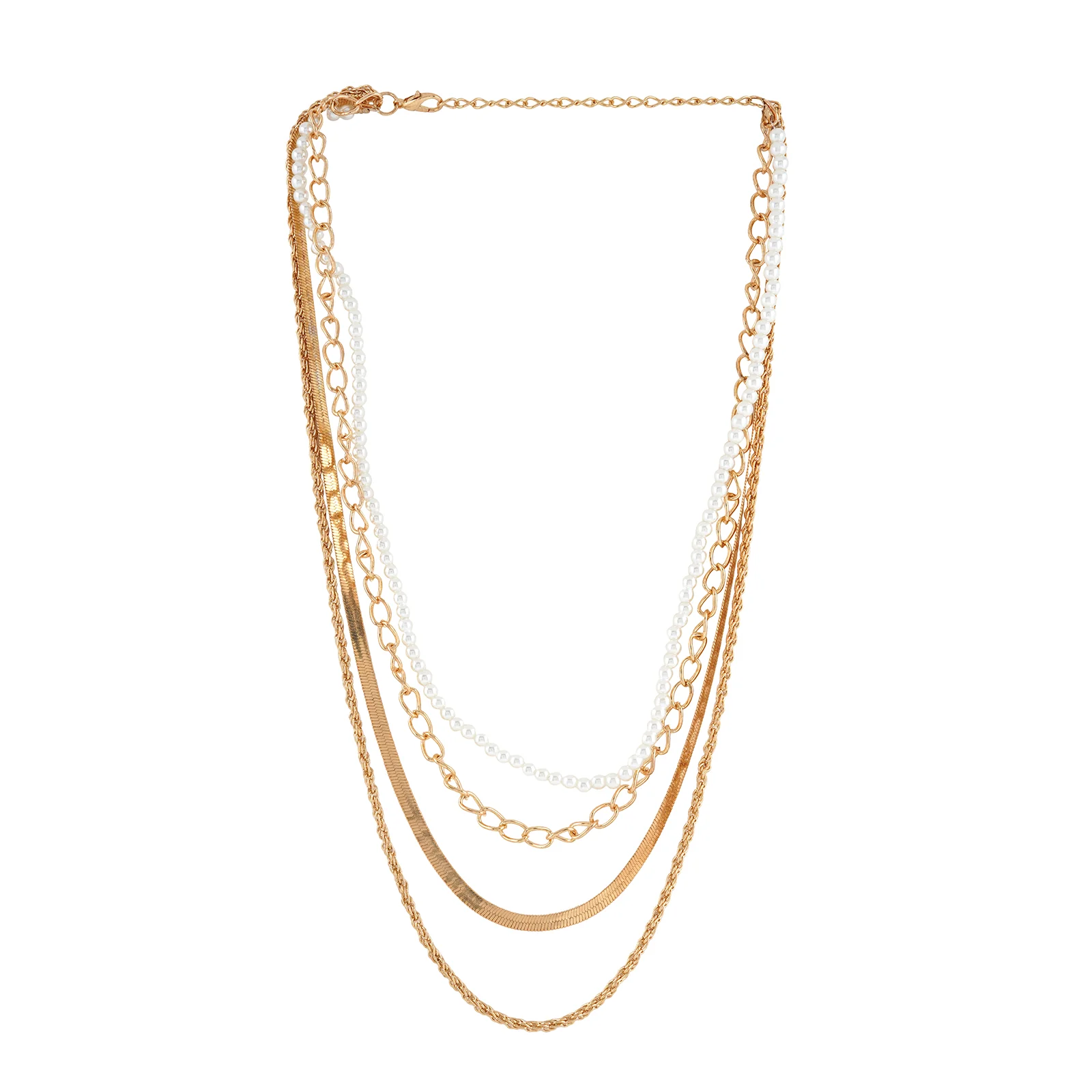 Maeve Gold Layered Necklace - Image 3