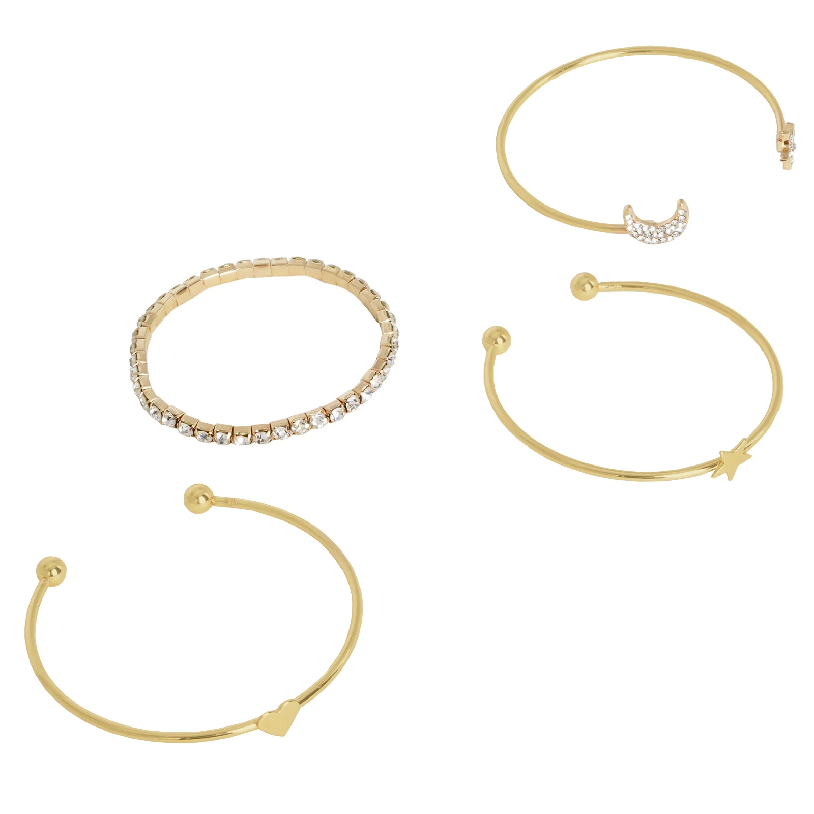 Magic Trick set of 4 Gold Bracelets - Image 3
