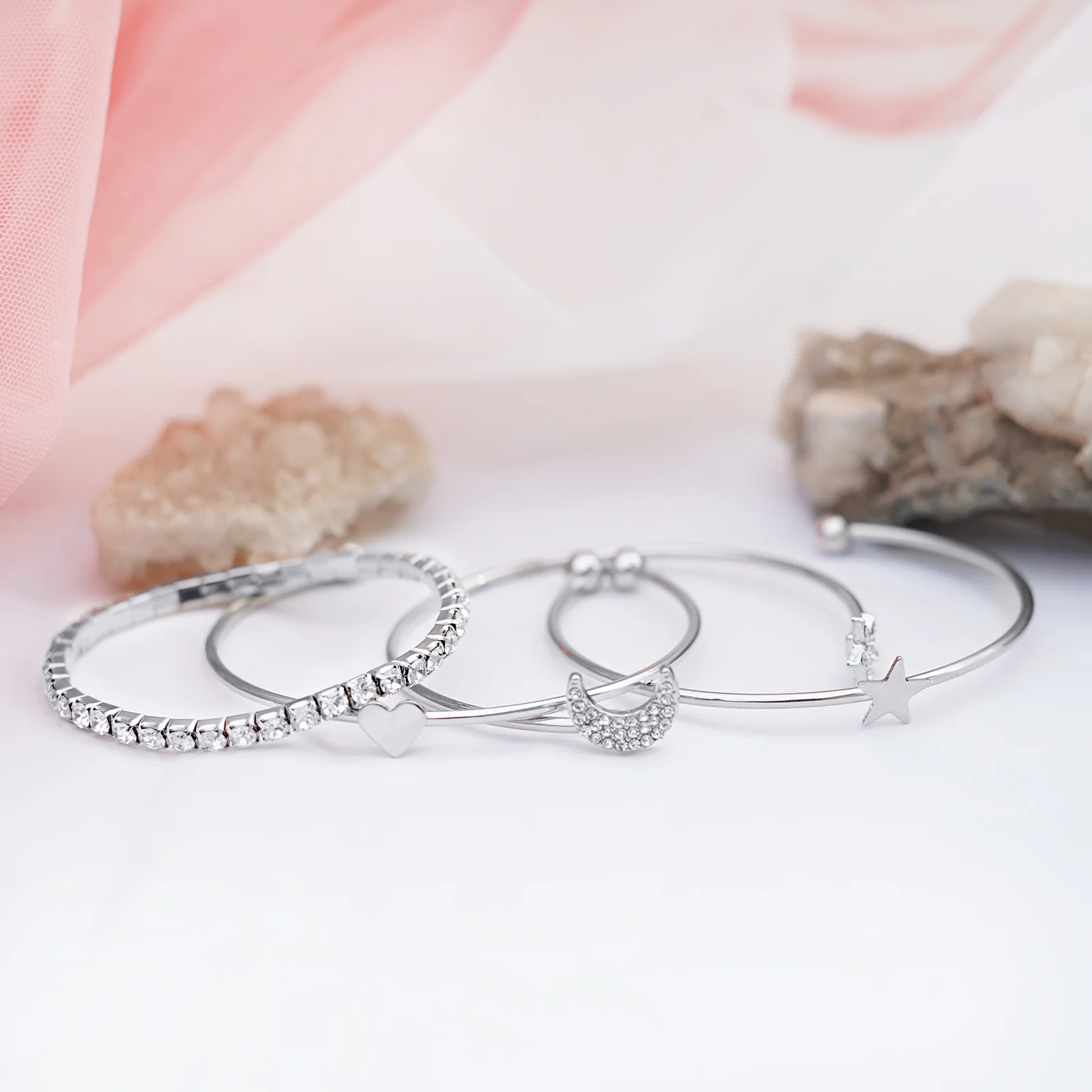 Magic Trick set of 4 gold Bracelets - Image 2