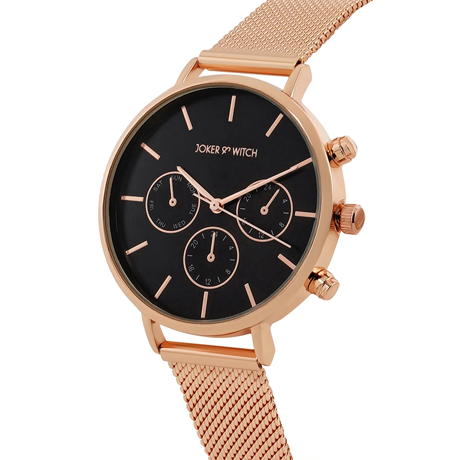 Makena Rosegold Watch Bracelet Stack - Image 4
