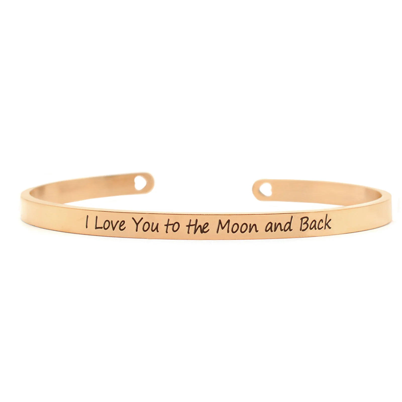 Makena Rosegold Watch Bracelet Stack - Image 6
