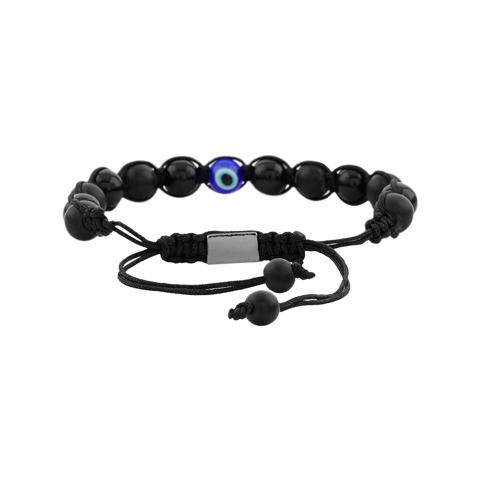 Olho Men's Black Evil Eye Bracelet - Image 4