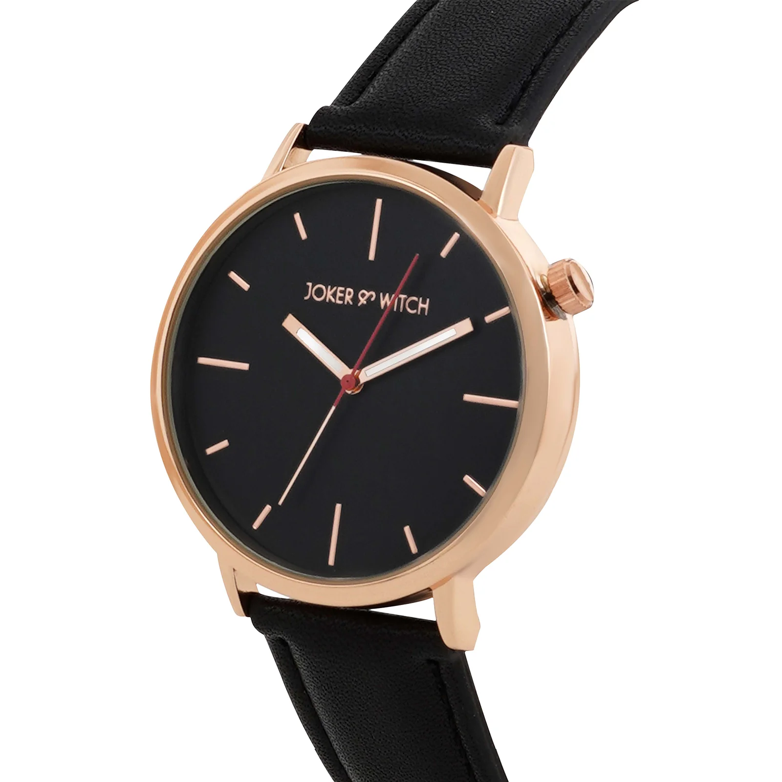 Manchester Black Large Dial PU Strap Men's Watch - Image 4