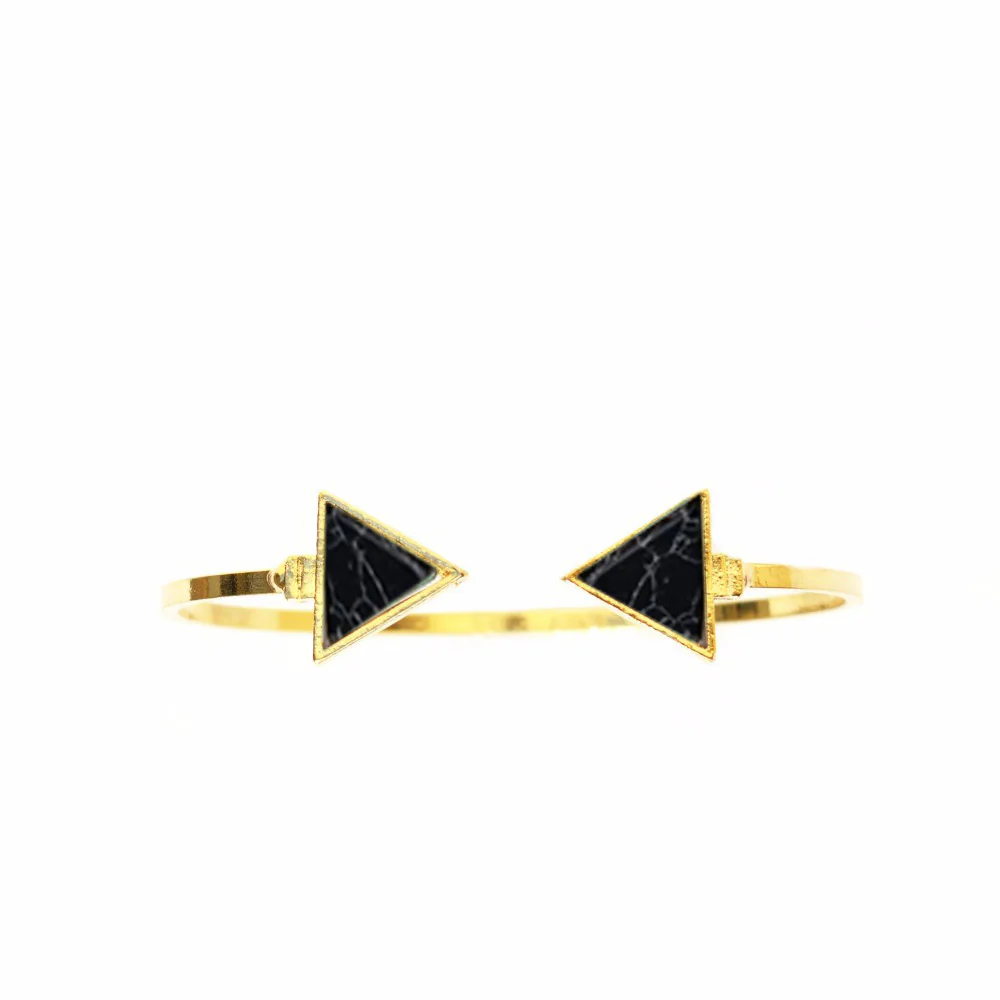 Marble Arrow Black Bracelet - Image 6