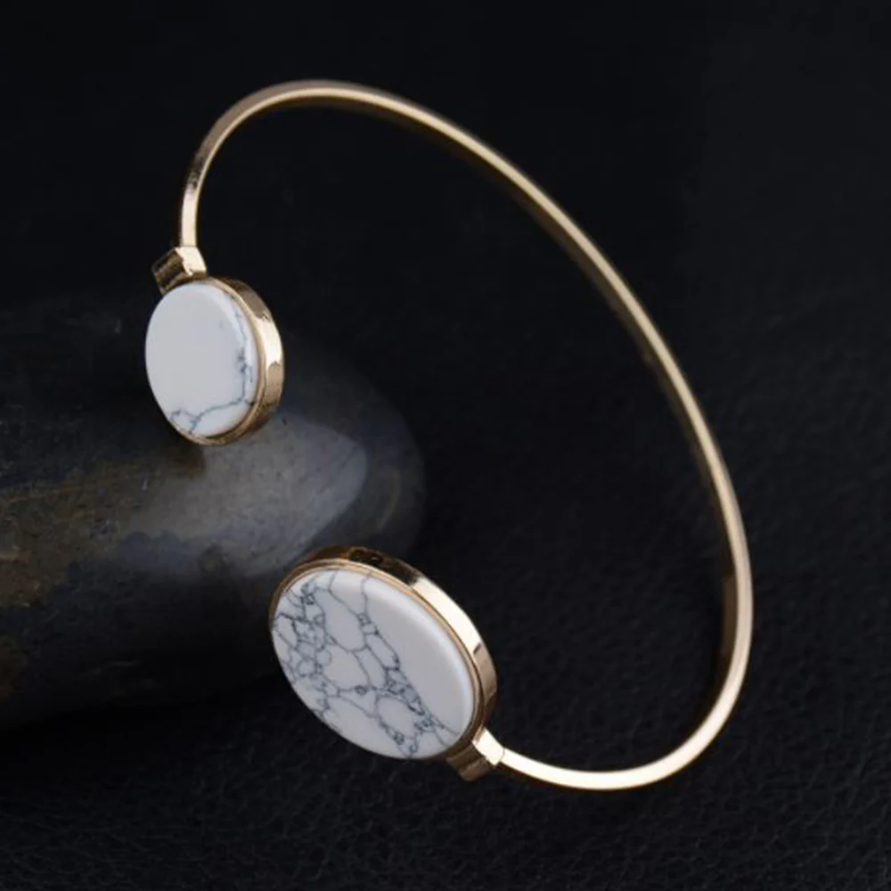 Marble White Dot Bracelet - Image 3