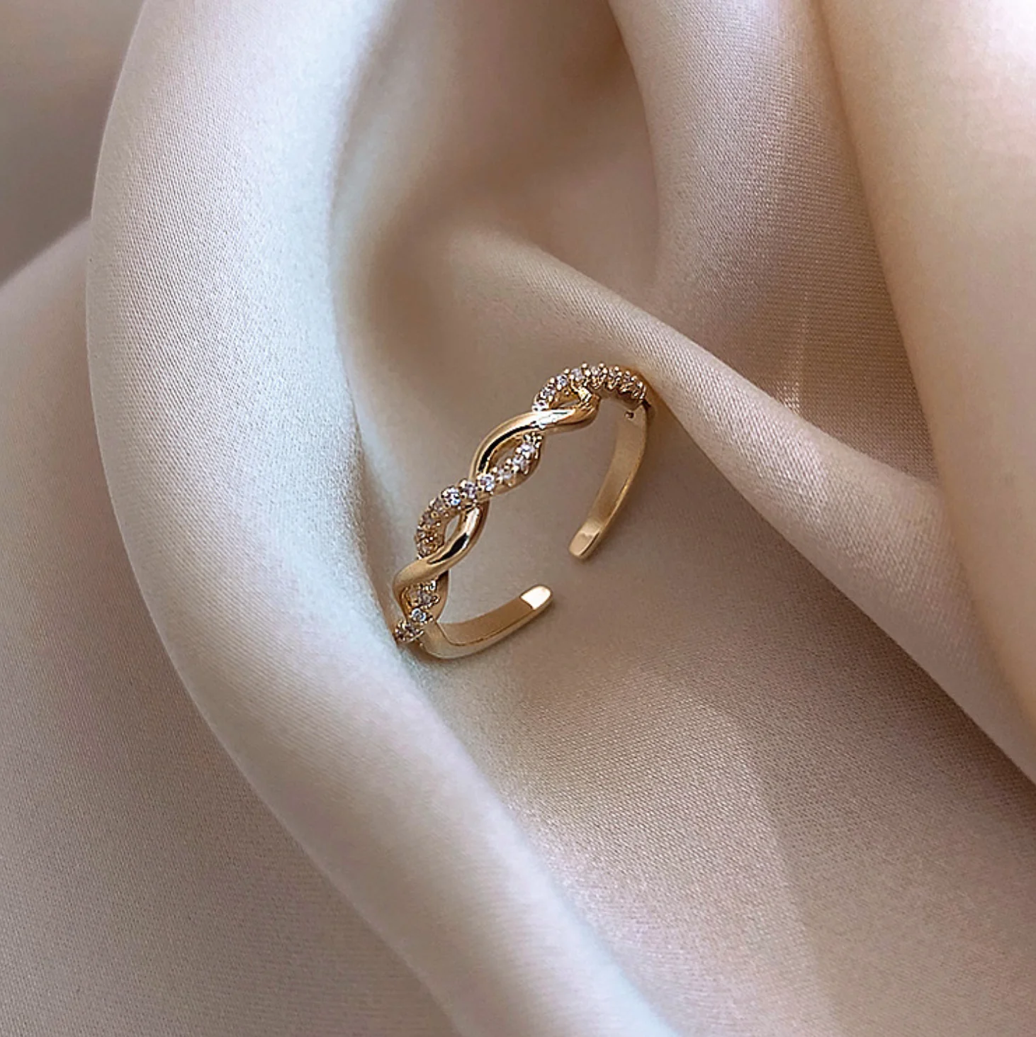Margherita Gold Dainty Ring - Image 4