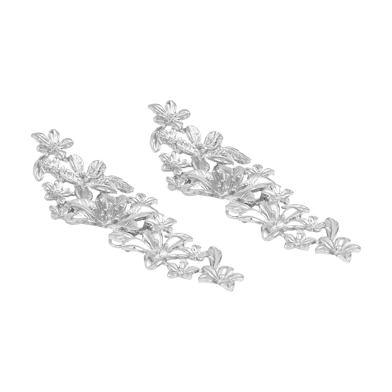 Marguerite Silver Earrings - Image 4