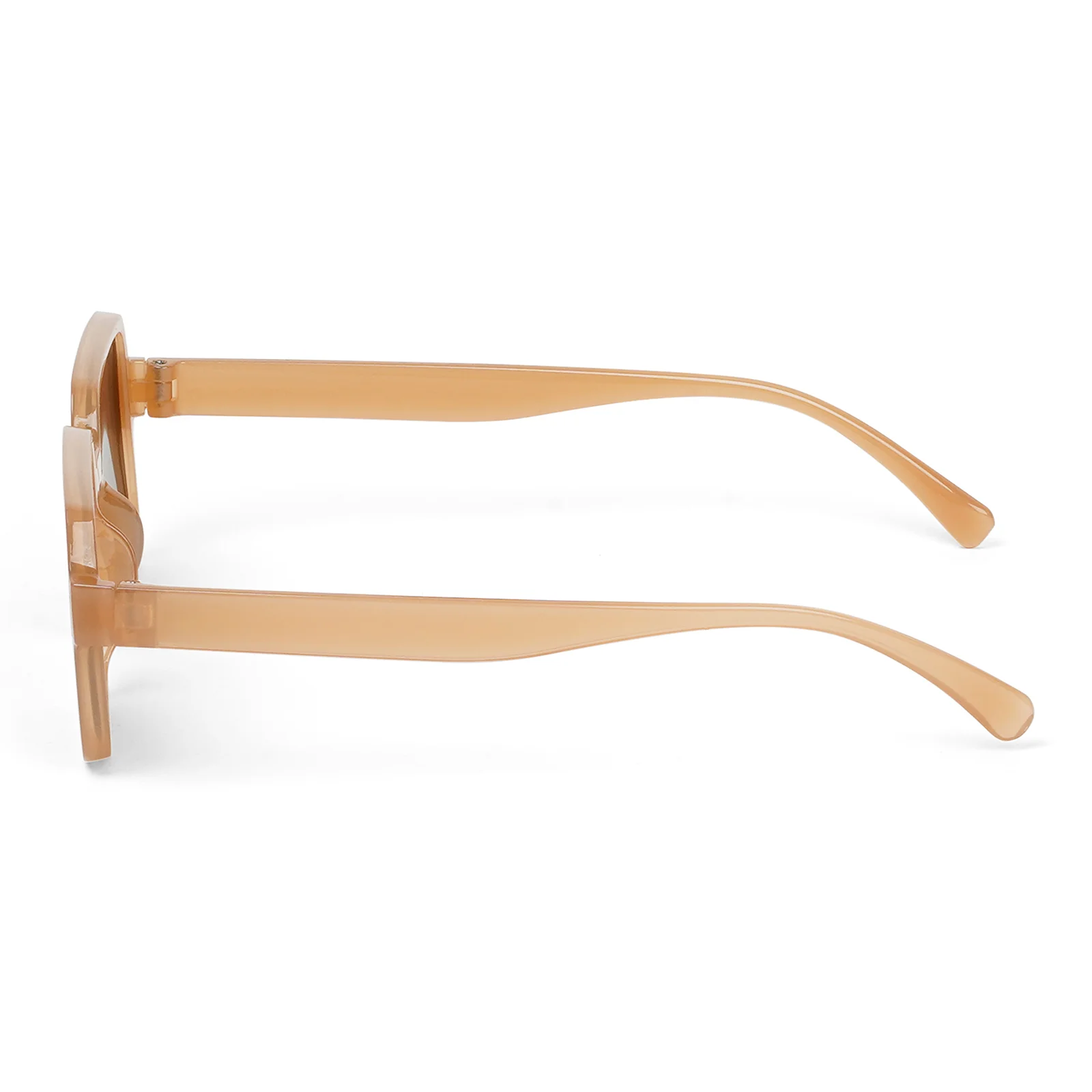 Mariana Brown & Beige Rectangular Sunglasses - Image 5