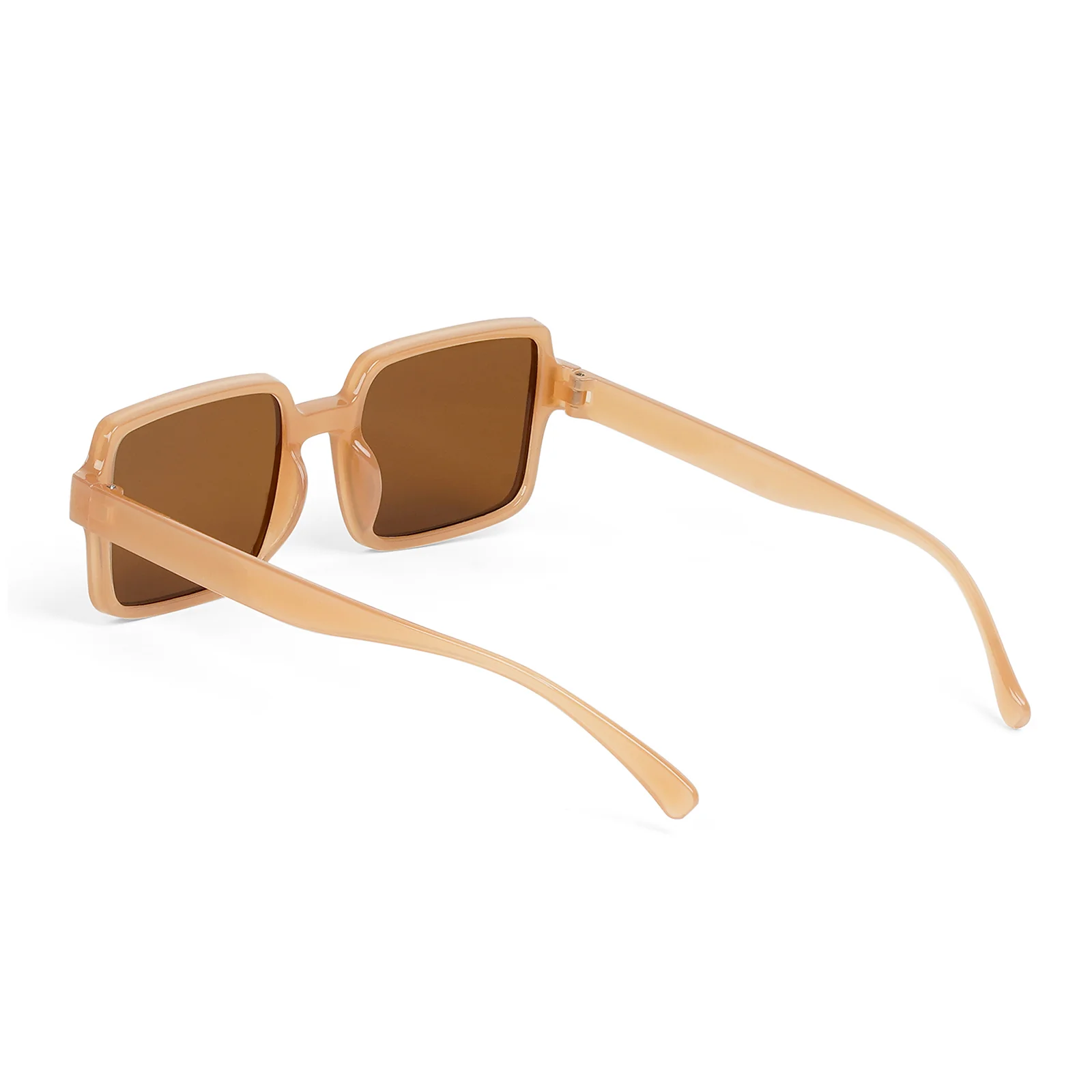 Mariana Brown & Beige Rectangular Sunglasses - Image 6