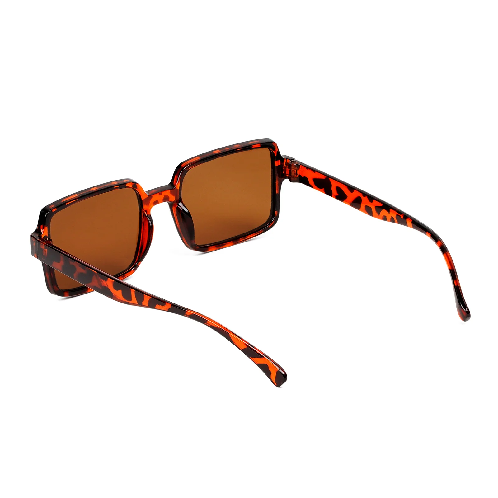 Mariana Brown Rectangular Sunglasses - Image 6