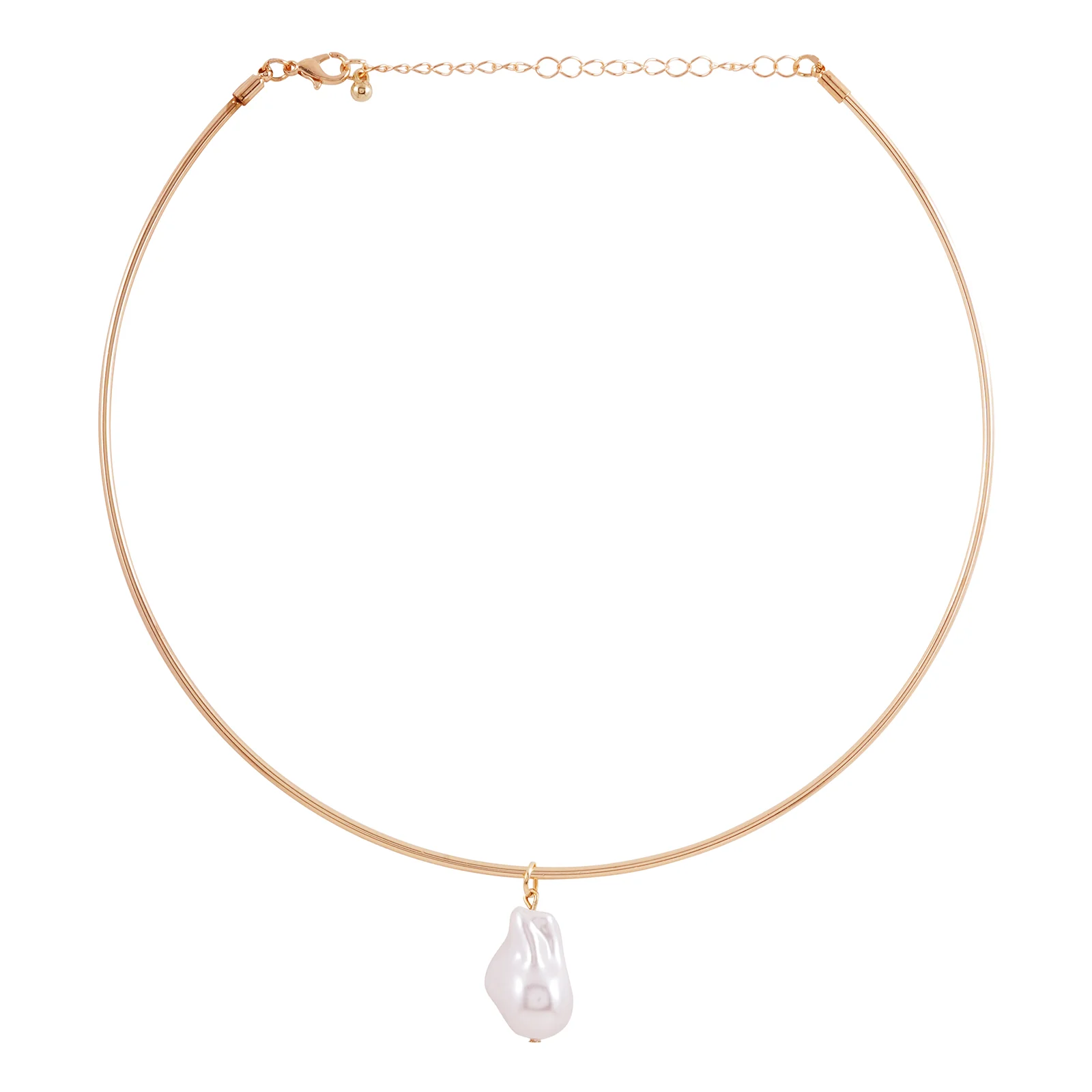 Maristela Pearl Gold Necklace - Image 3