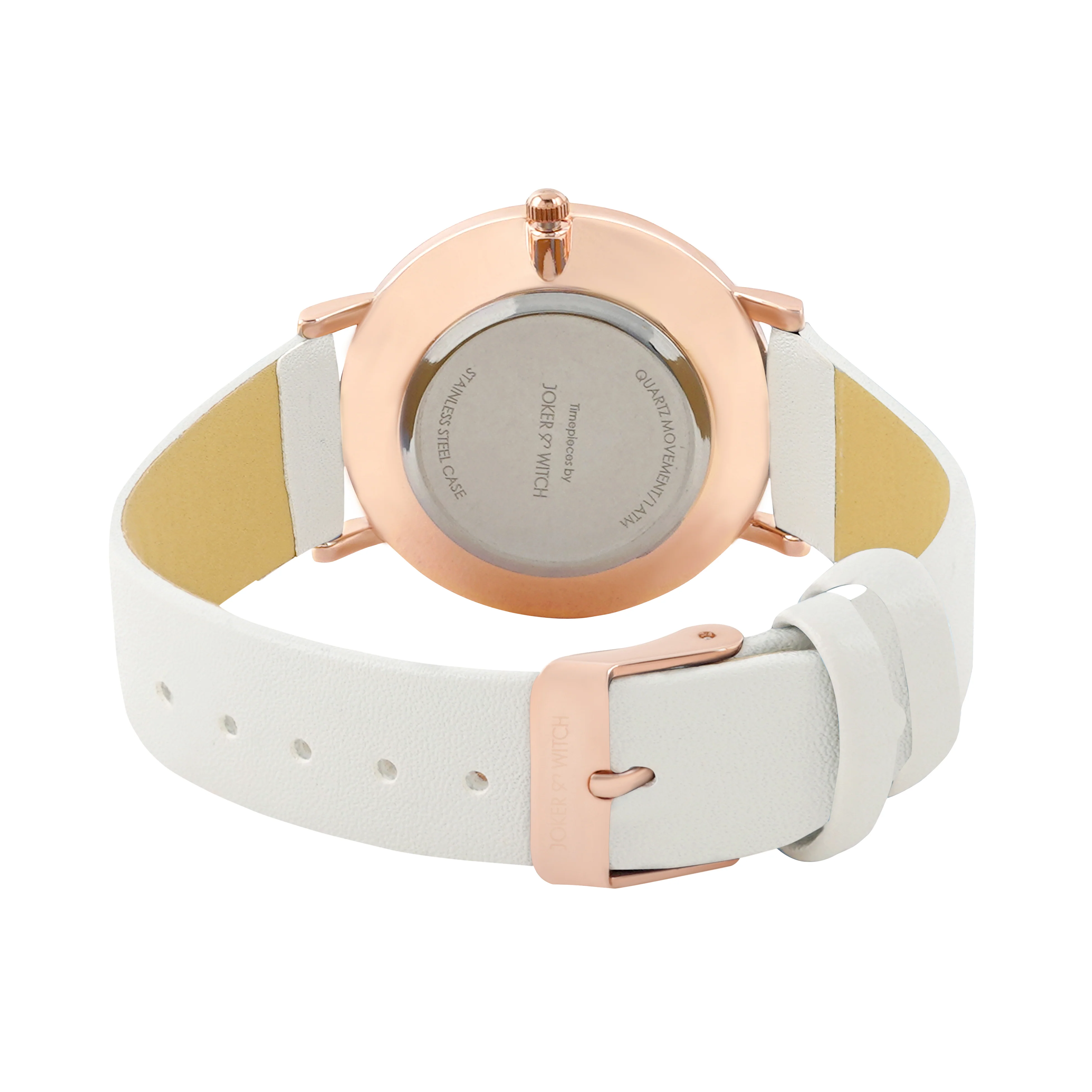 Printed Matilda Blue Medium Dial Grey PU Strap Women's Watch - Image 6