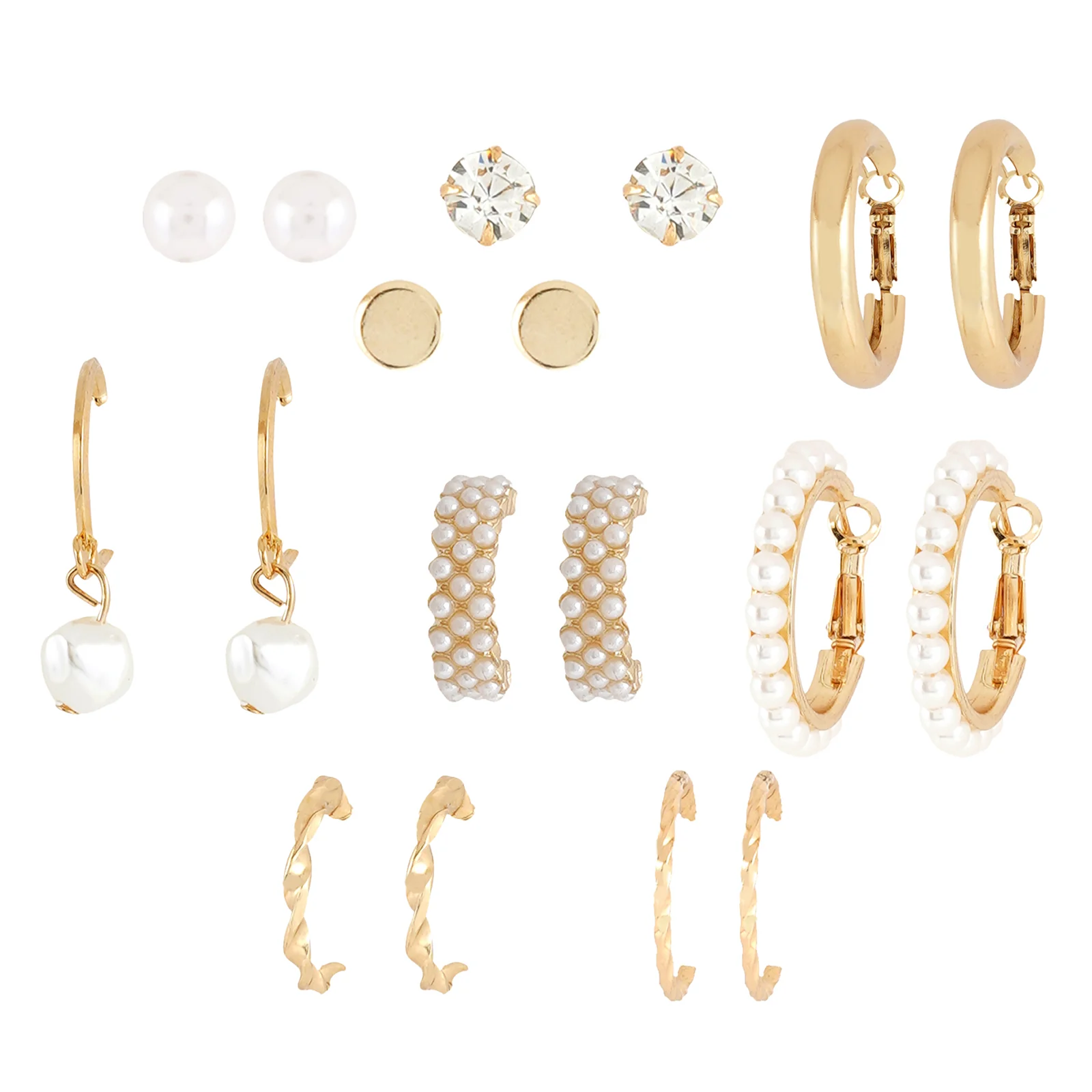 Meridia Gold Hoop Set - Image 3