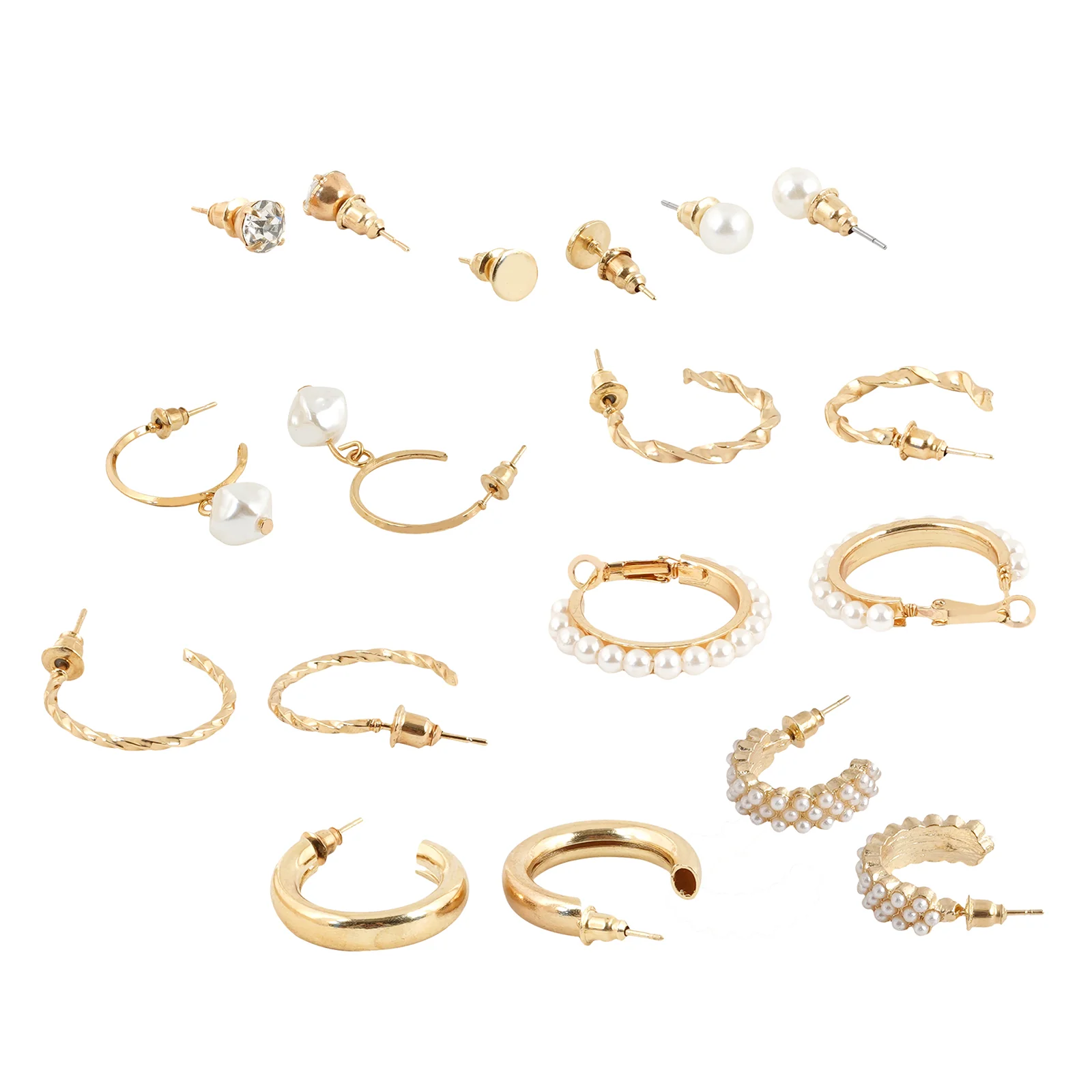 Meridia Gold Hoop Set - Image 4