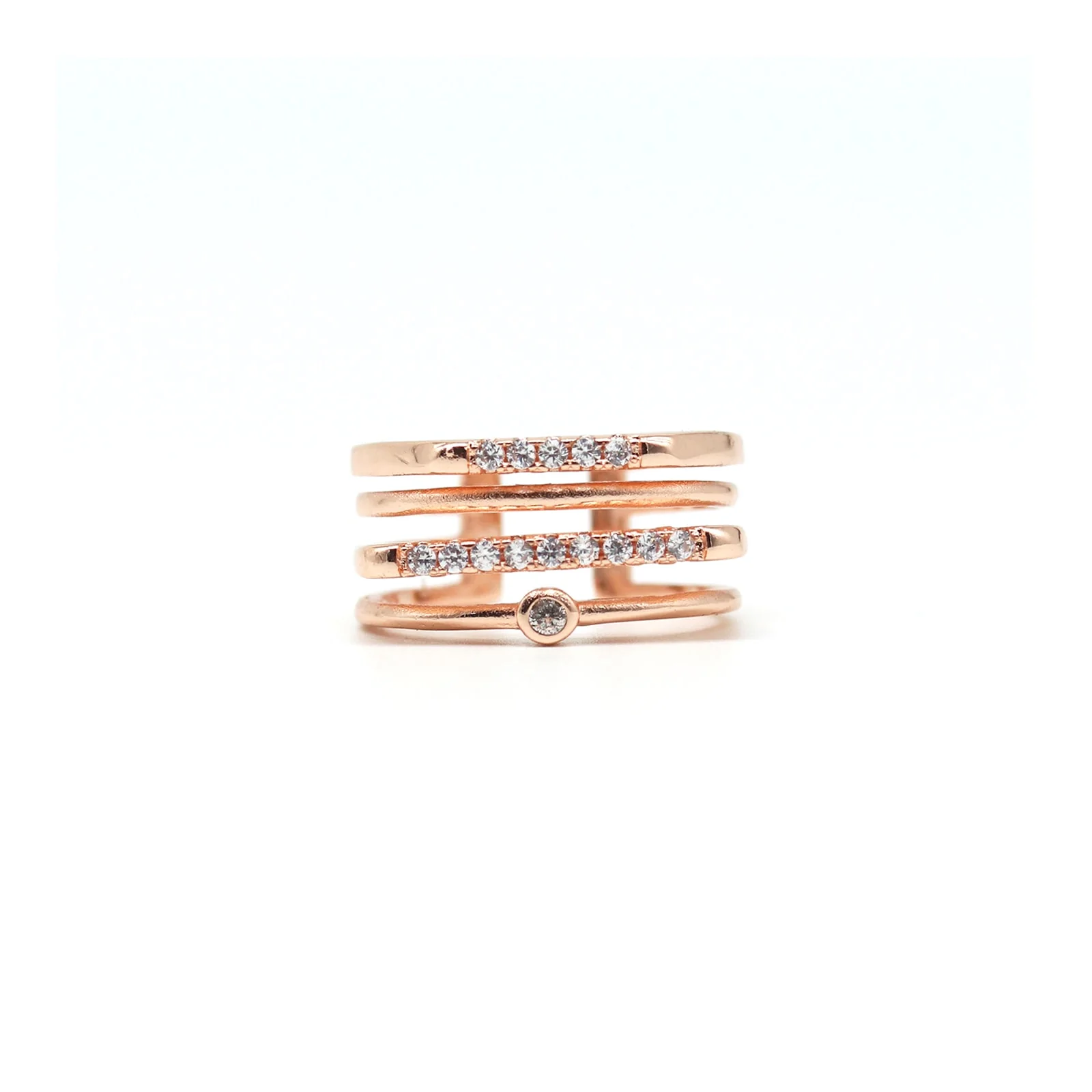 Midnight Rosegold & Black Love Triangle - Image 6